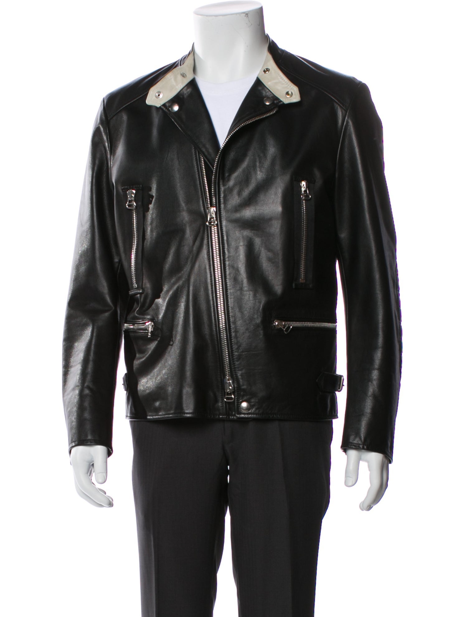 Lanvin Calfskin Moto Jacket