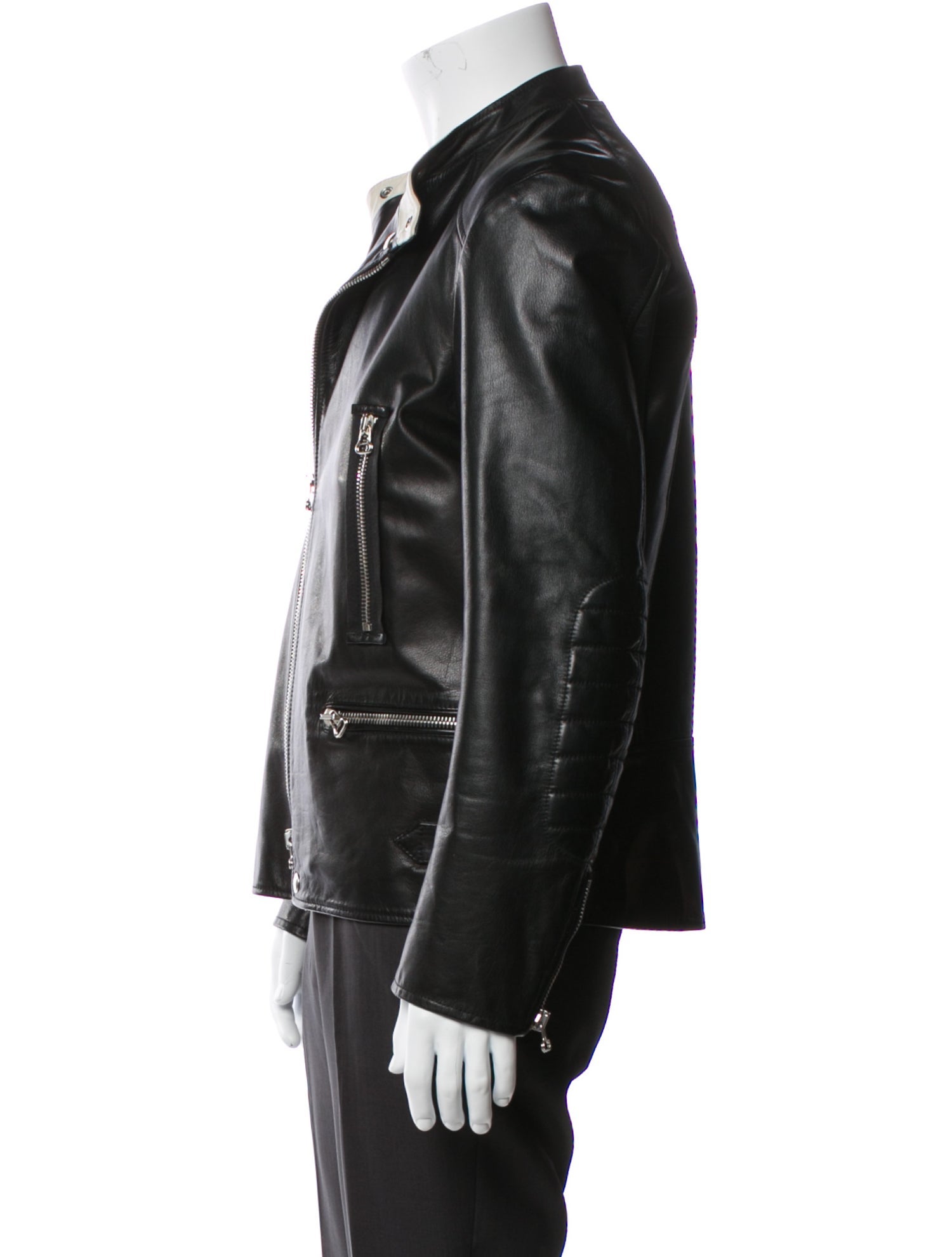Lanvin Calfskin Moto Jacket