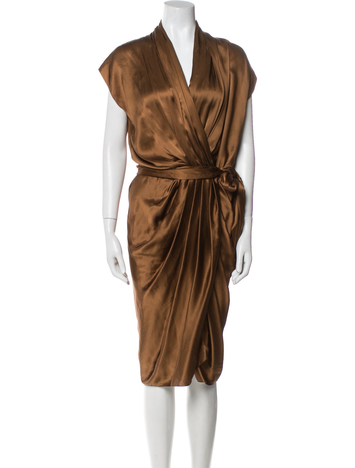 Lanvin Silk Midi Length Dress
