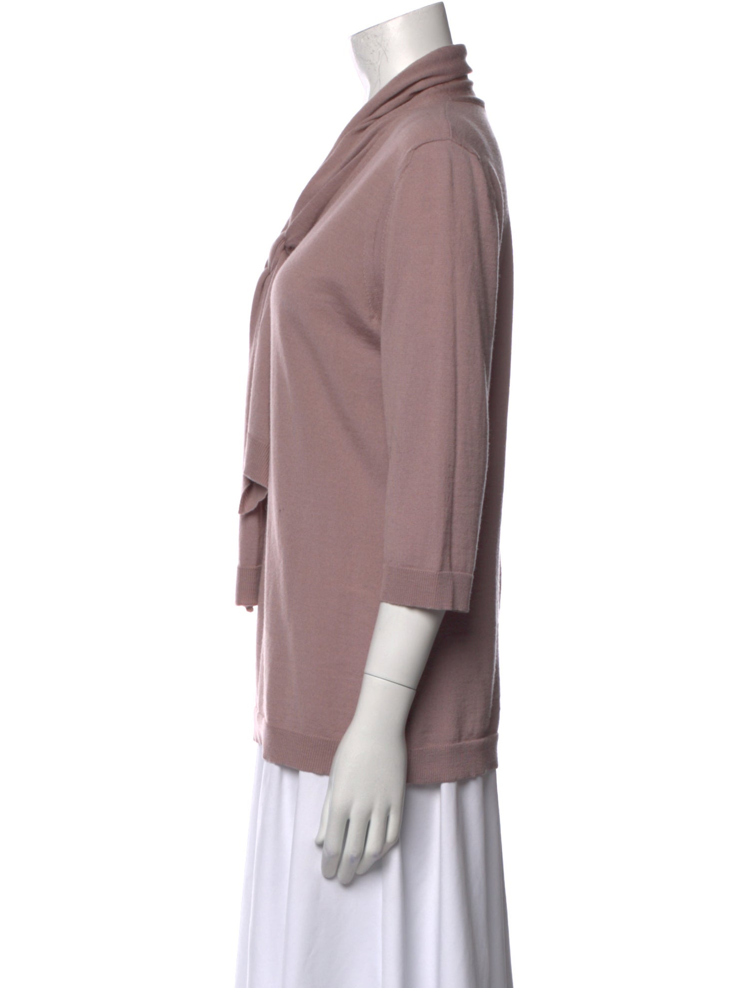 Lanvin Wool Tie Neck Sweater