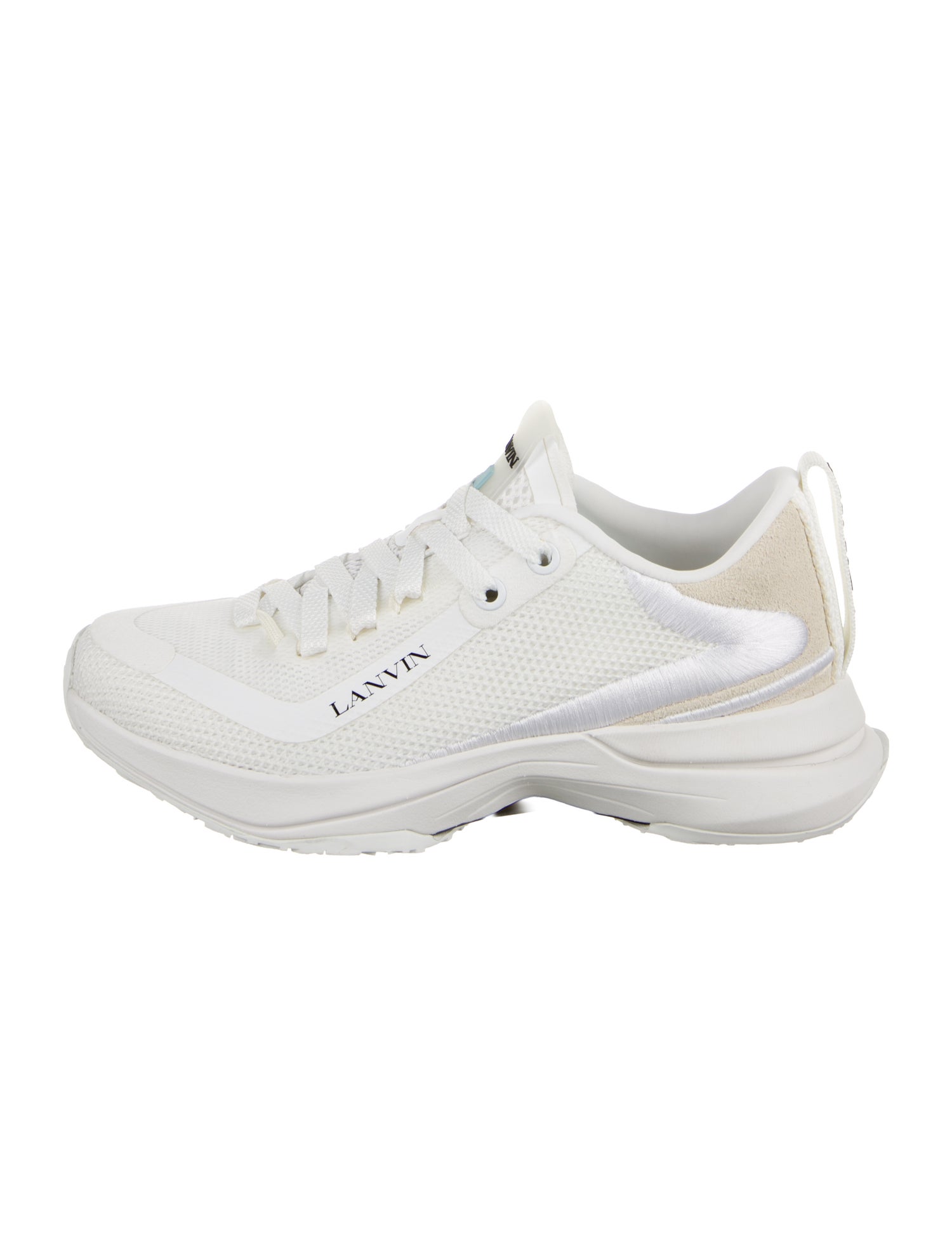 Lanvin Embroidered Accent Athletic Sneakers