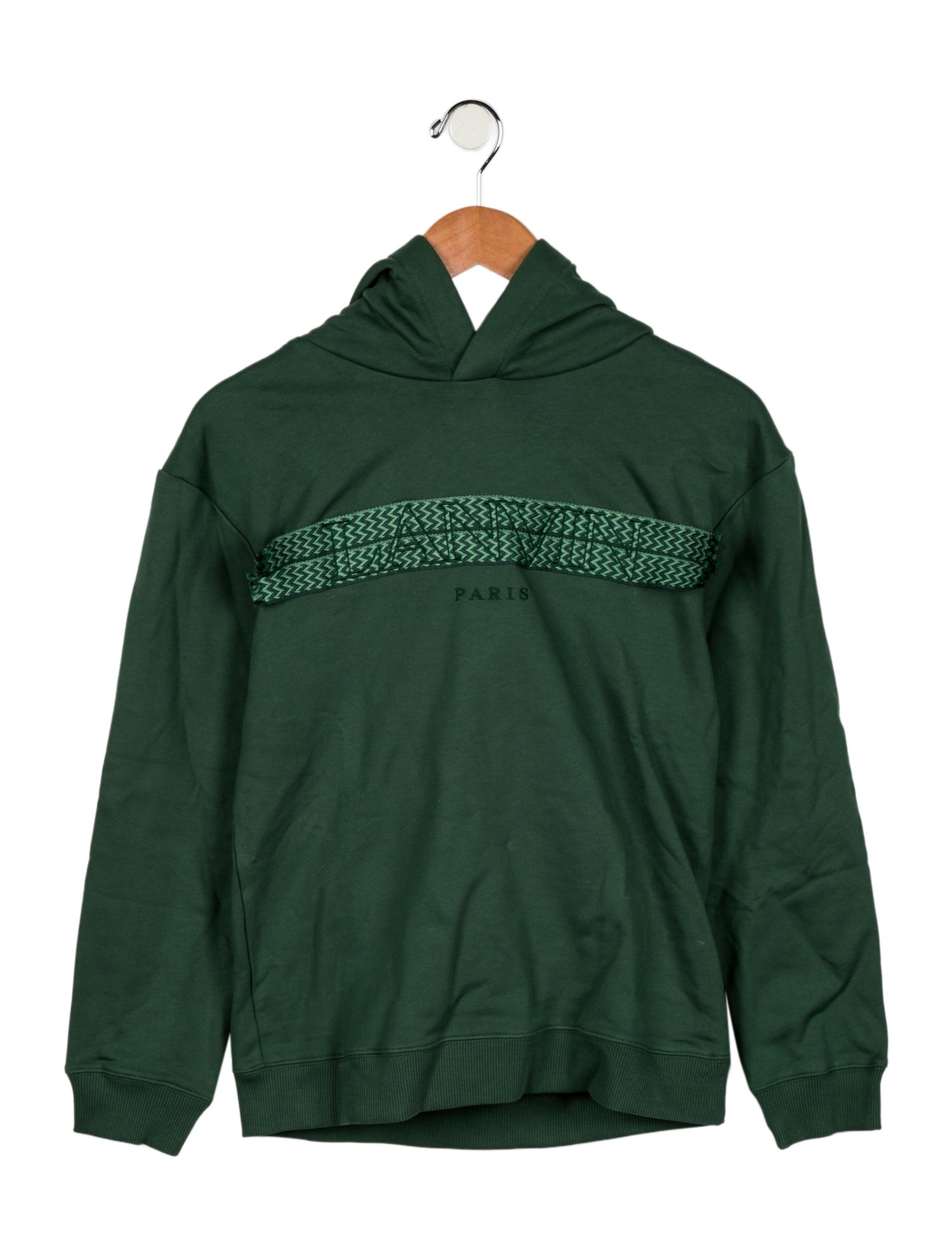 Lanvin Boys' Logo Print Long Sleeve Hoodie