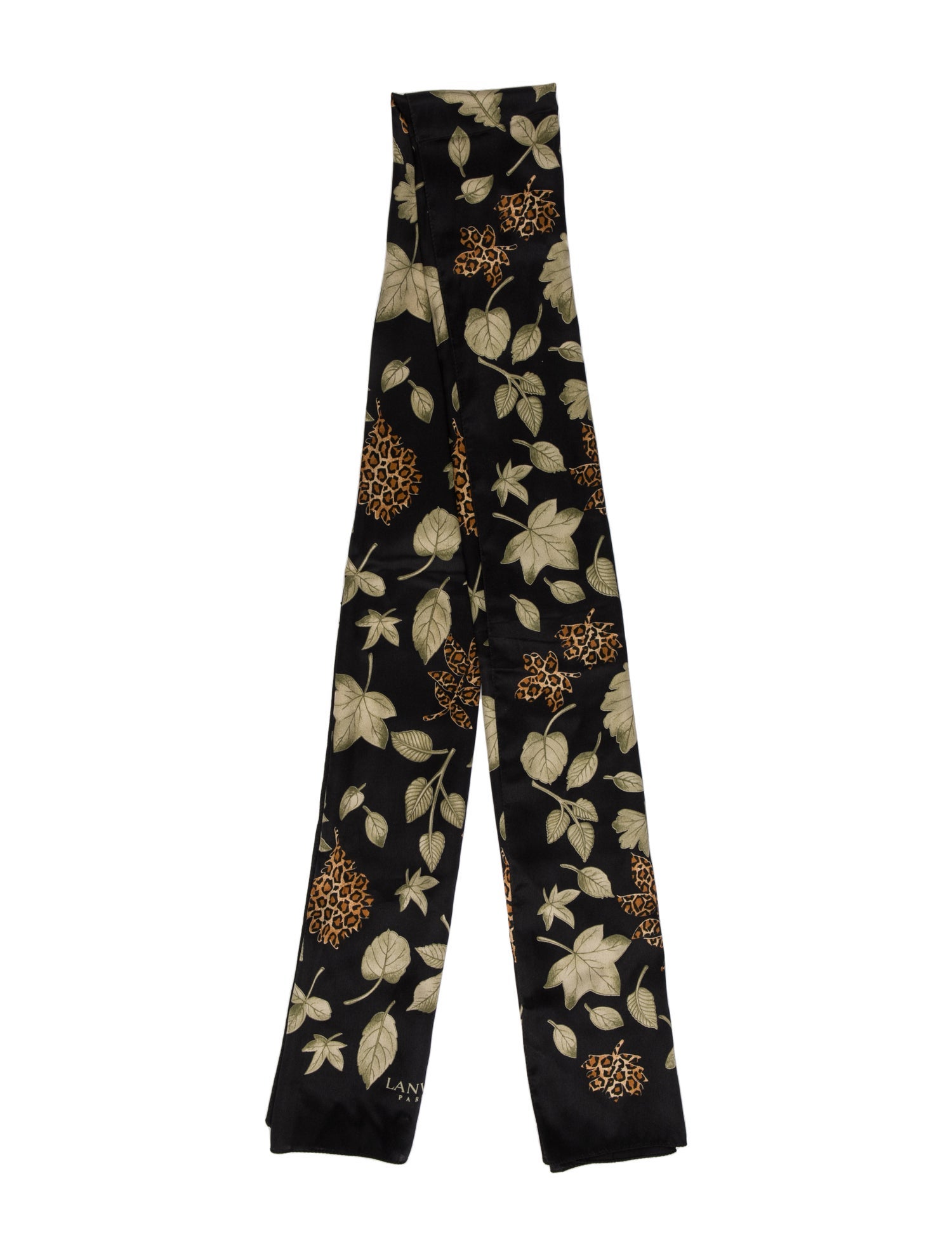 Lanvin Silk Printed Scarf