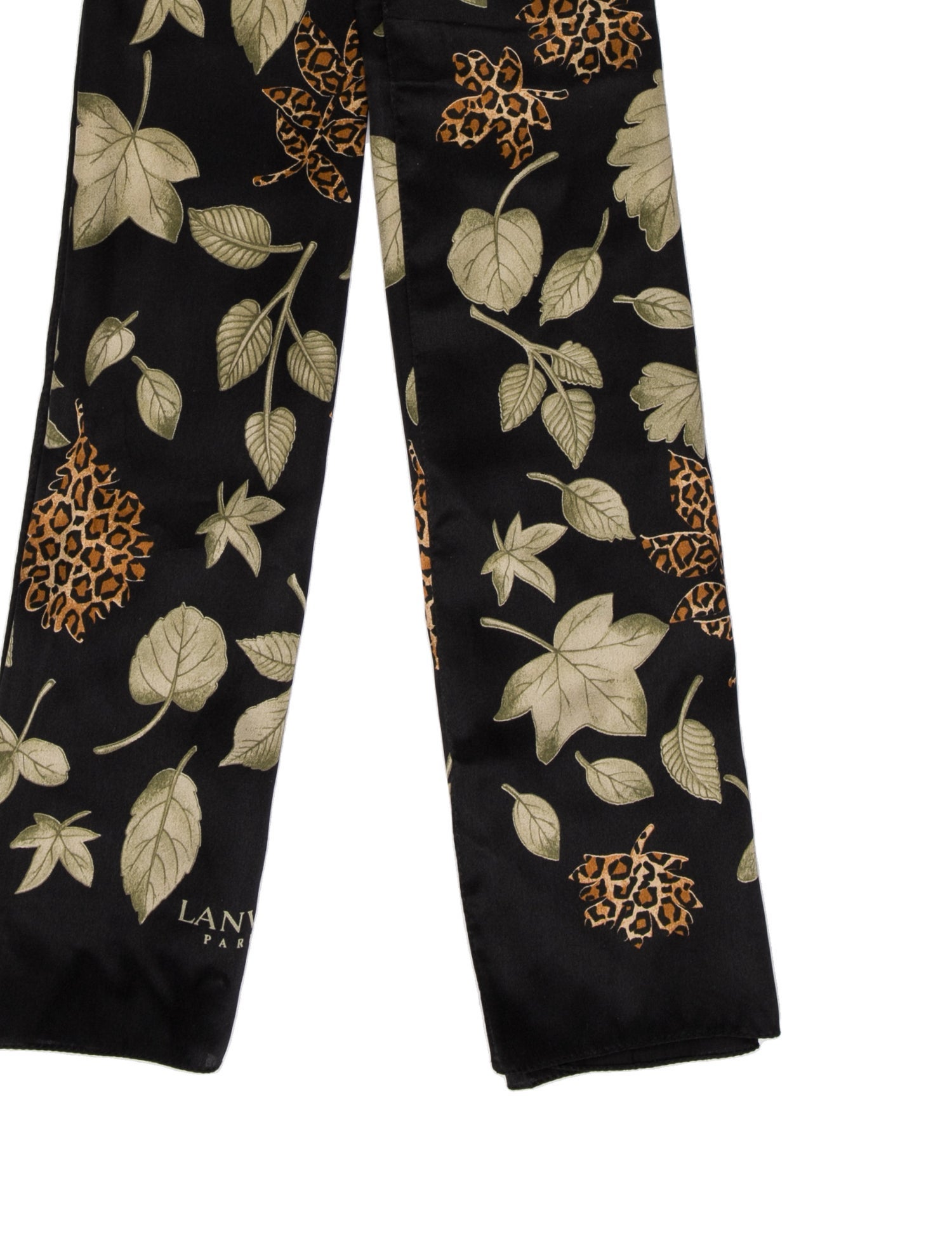 Lanvin Silk Printed Scarf