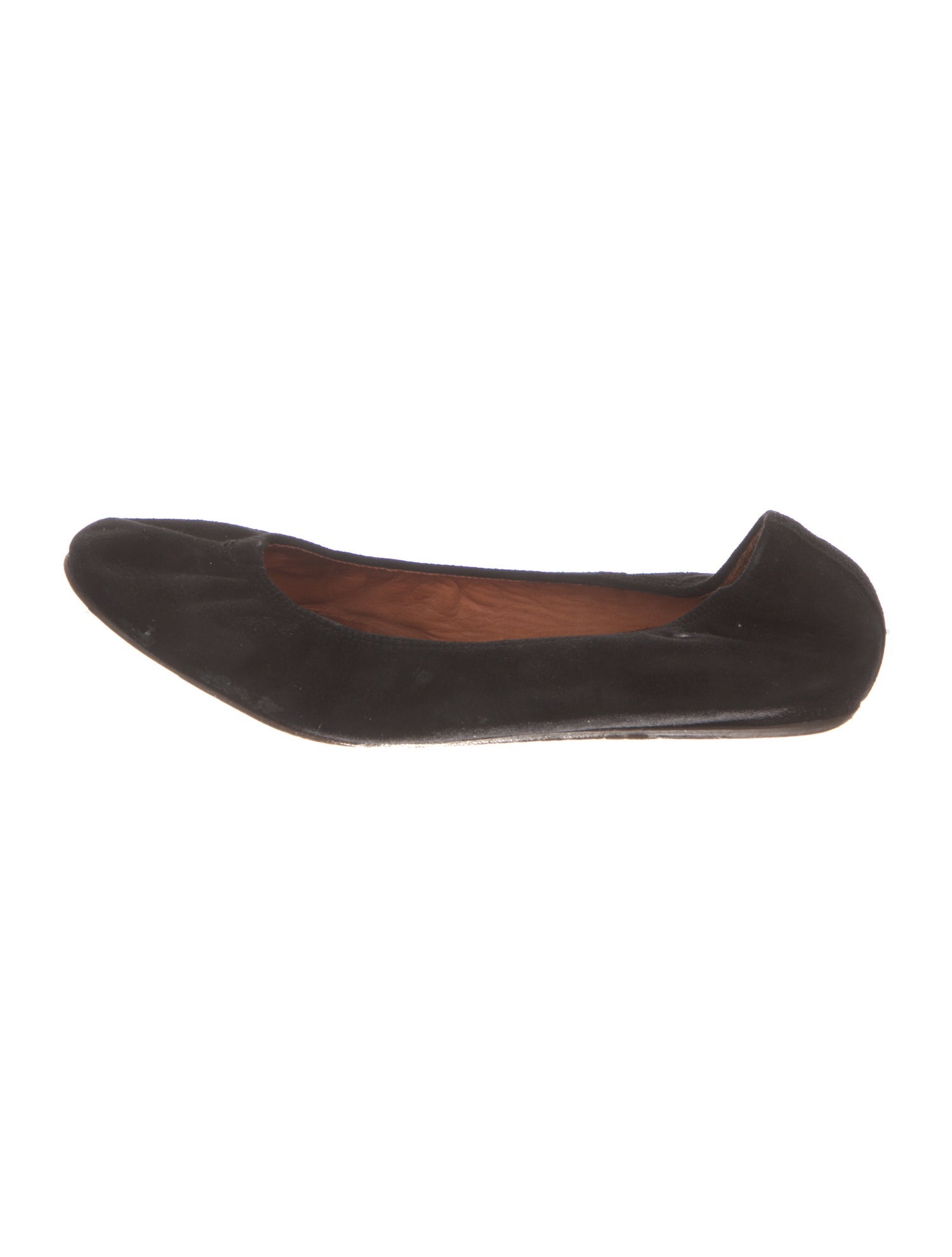 Lanvin Suede Ballet Flats