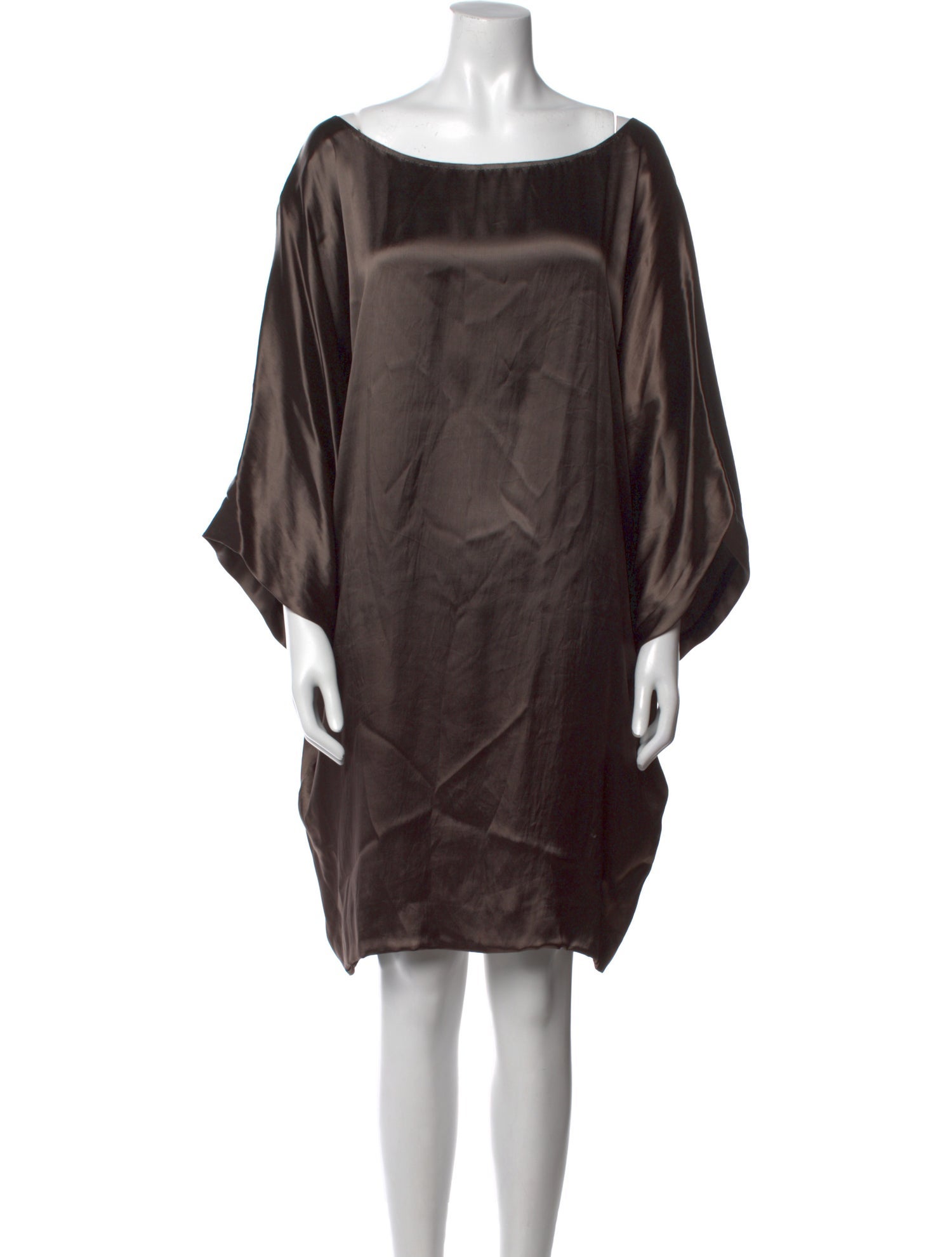 Lanvin Bateau Neckline Mini Dress