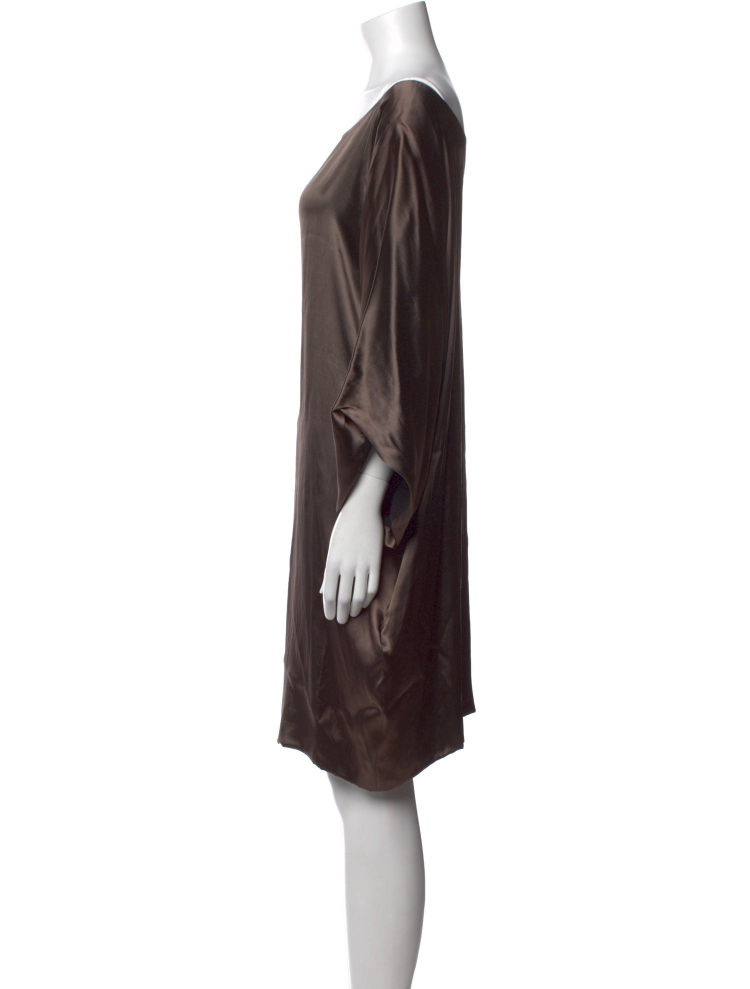 Lanvin Bateau Neckline Mini Dress