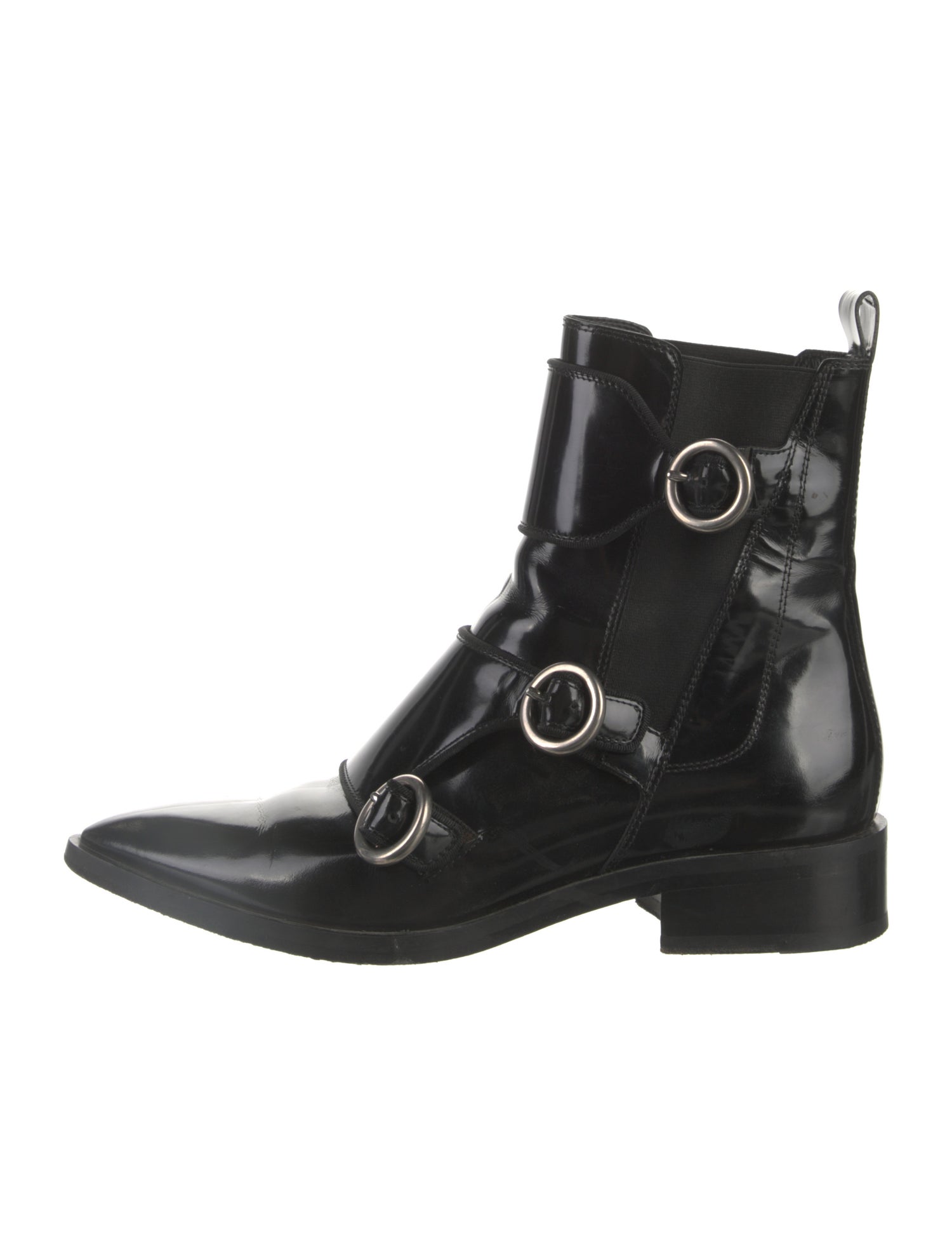 Lanvin Patent Leather Boots