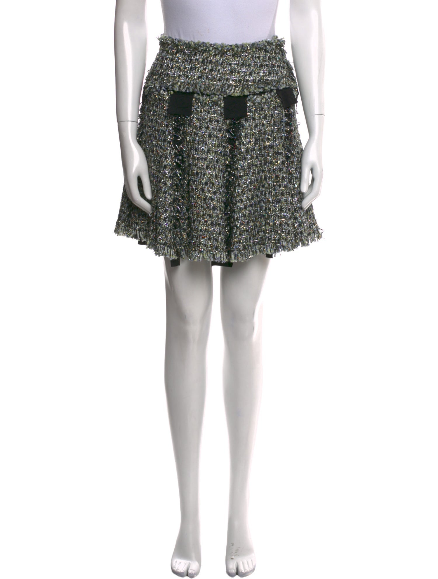 Lanvin Floral Print Knee-Length Skirt