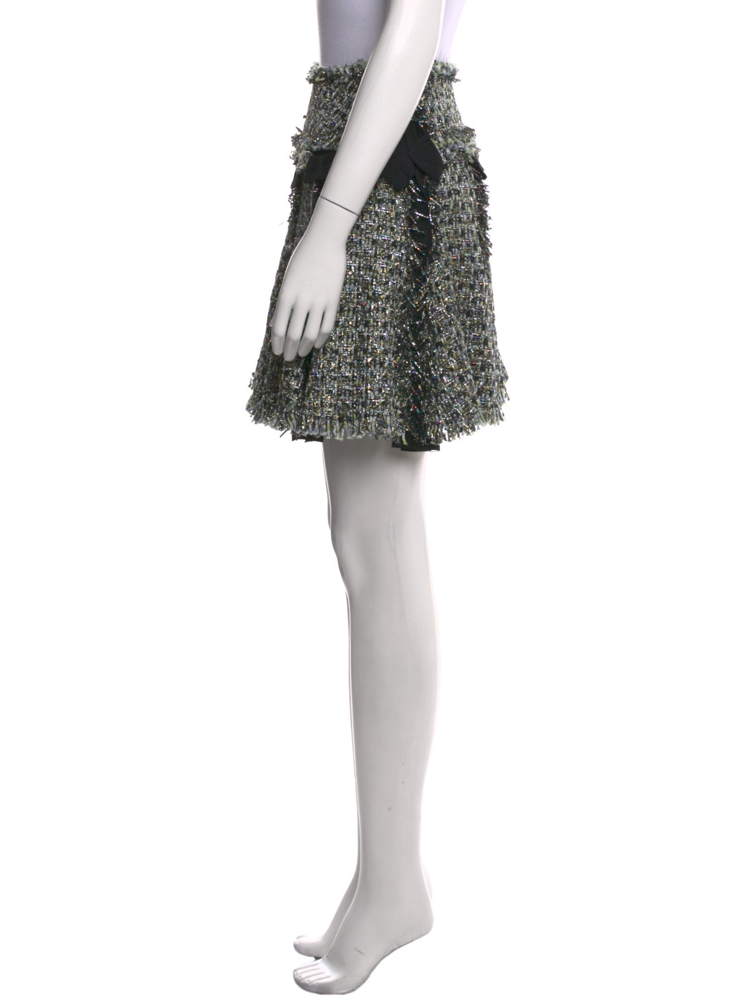 Lanvin Floral Print Knee-Length Skirt