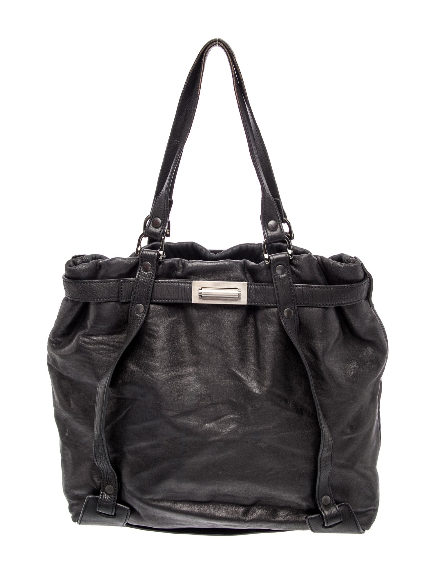 Lanvin Leather Bucket Bag