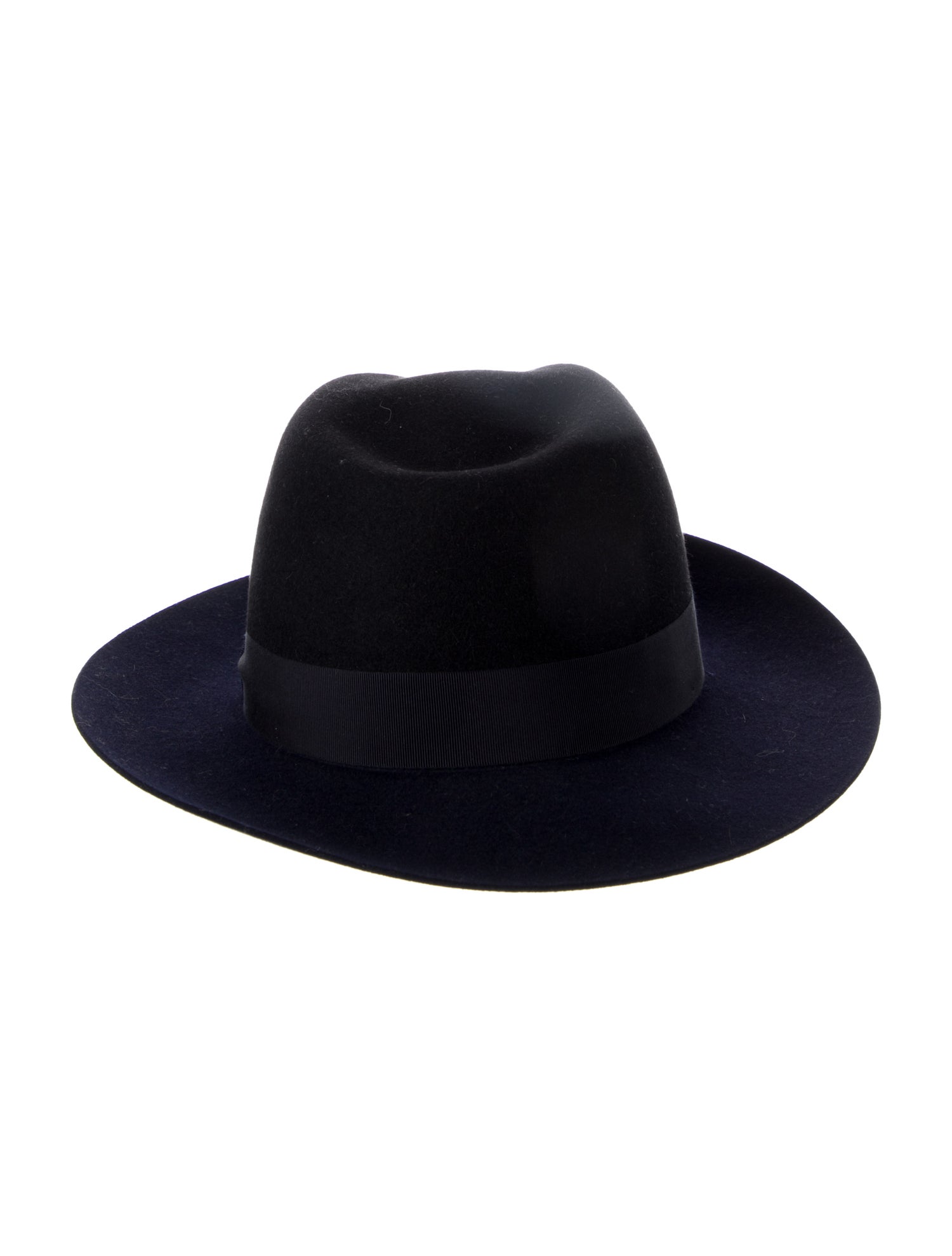 Lanvin Rabbit Felt Two-Tone Hat