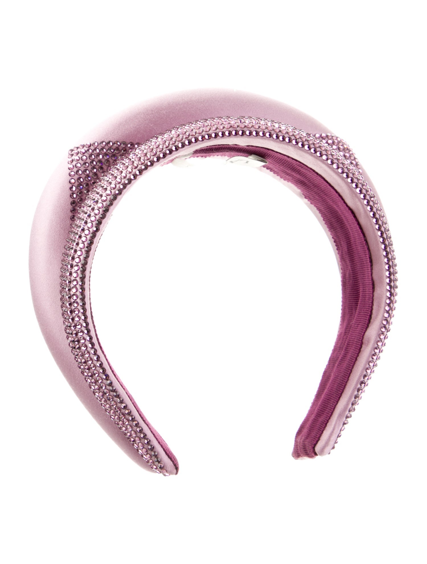 Lanvin Crystal Accented Headband