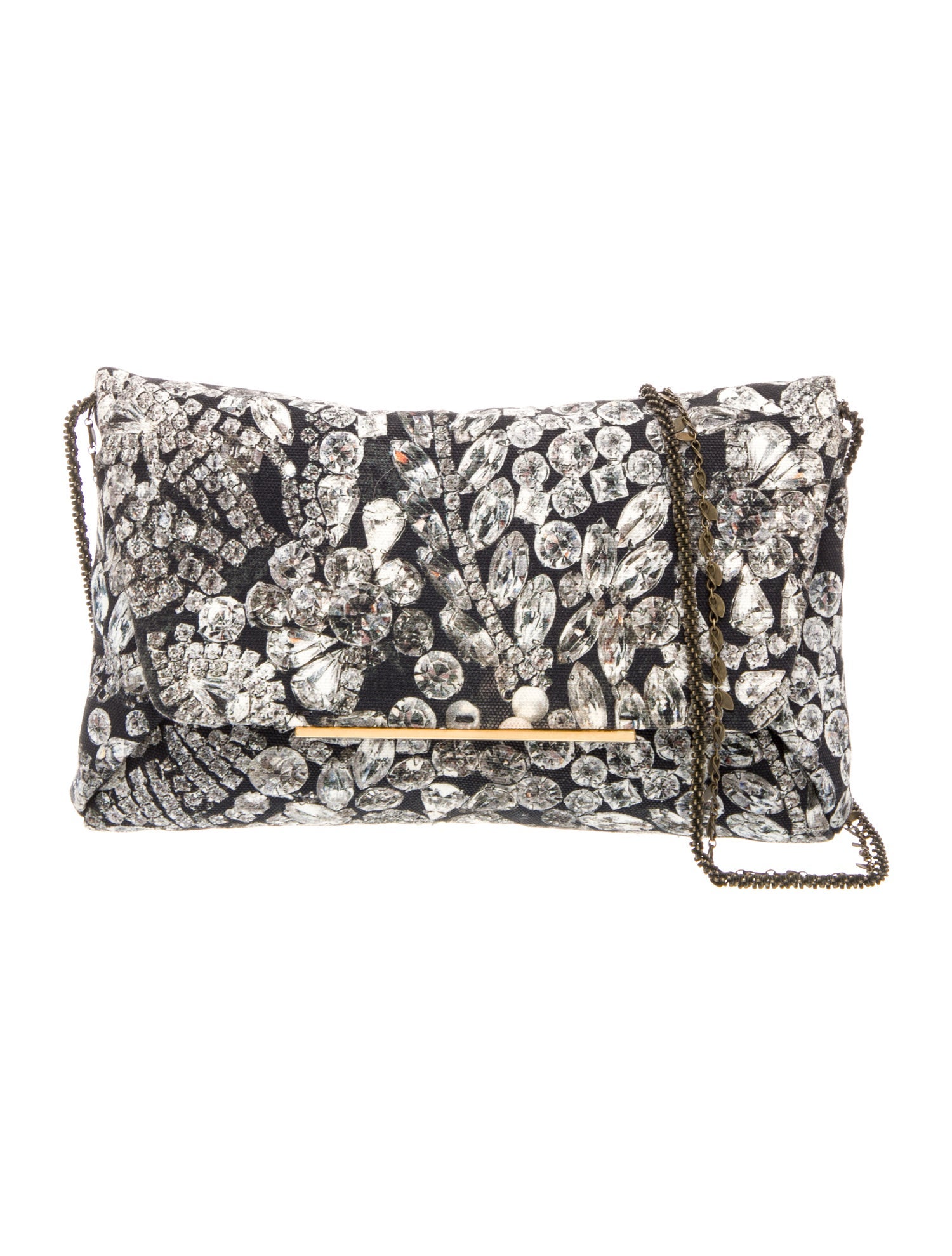 Lanvin Canvas Clutch