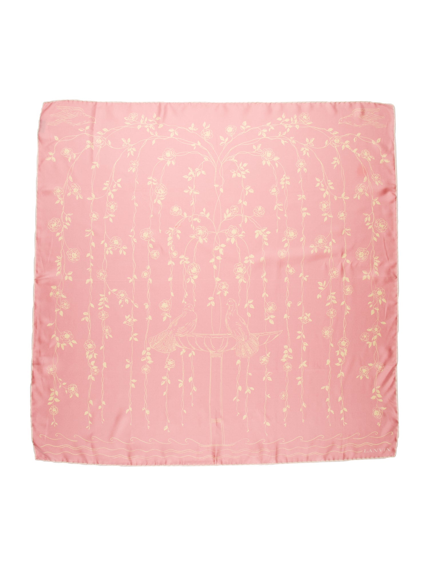 Lanvin Silk Printed Scarf