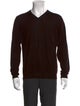Lanvin Merino Wool V-Neck Pullover