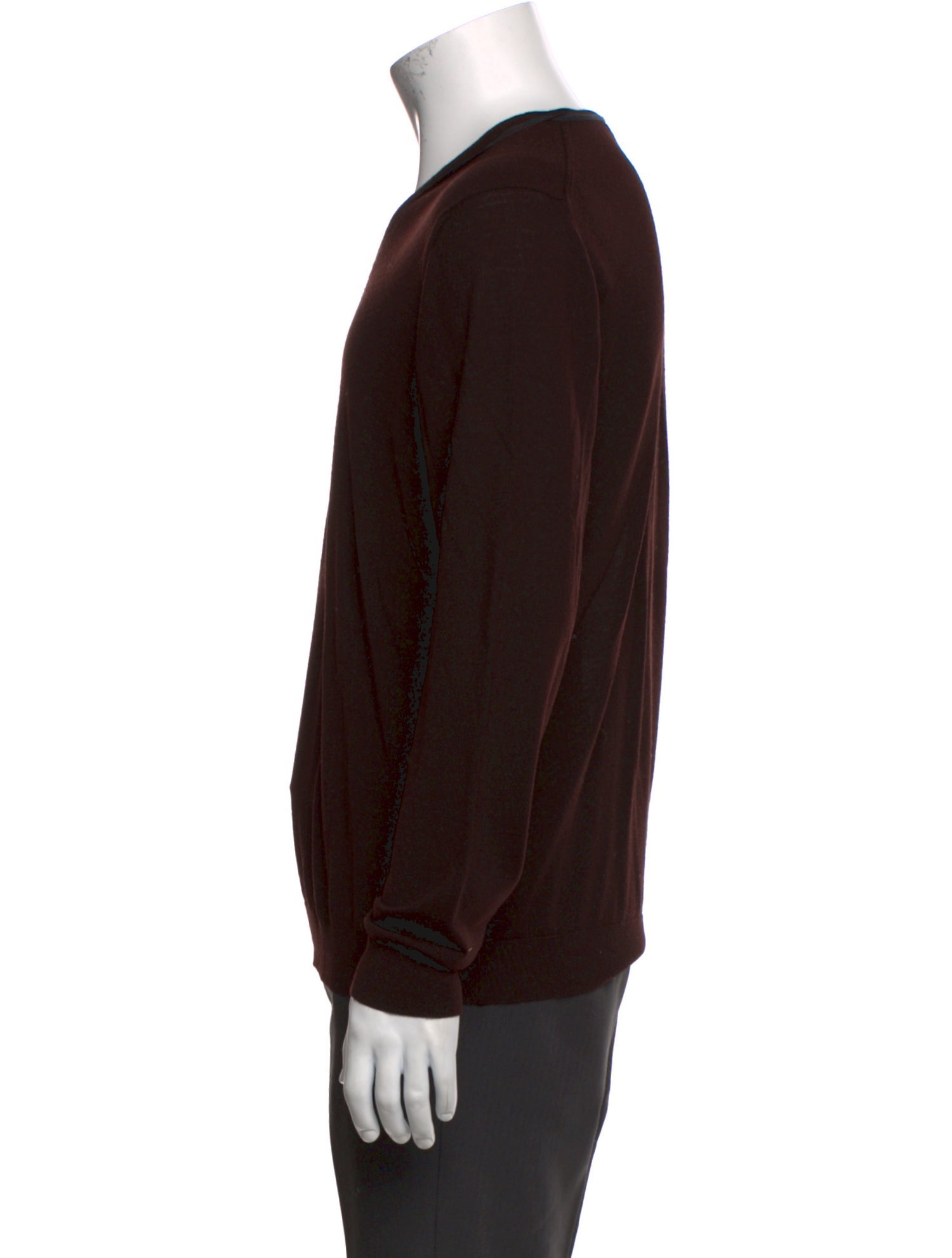 Lanvin Merino Wool V-Neck Pullover