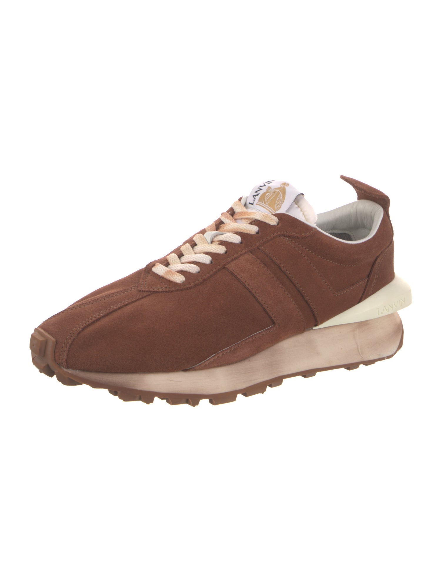 Lanvin Suede Athletic Sneakers