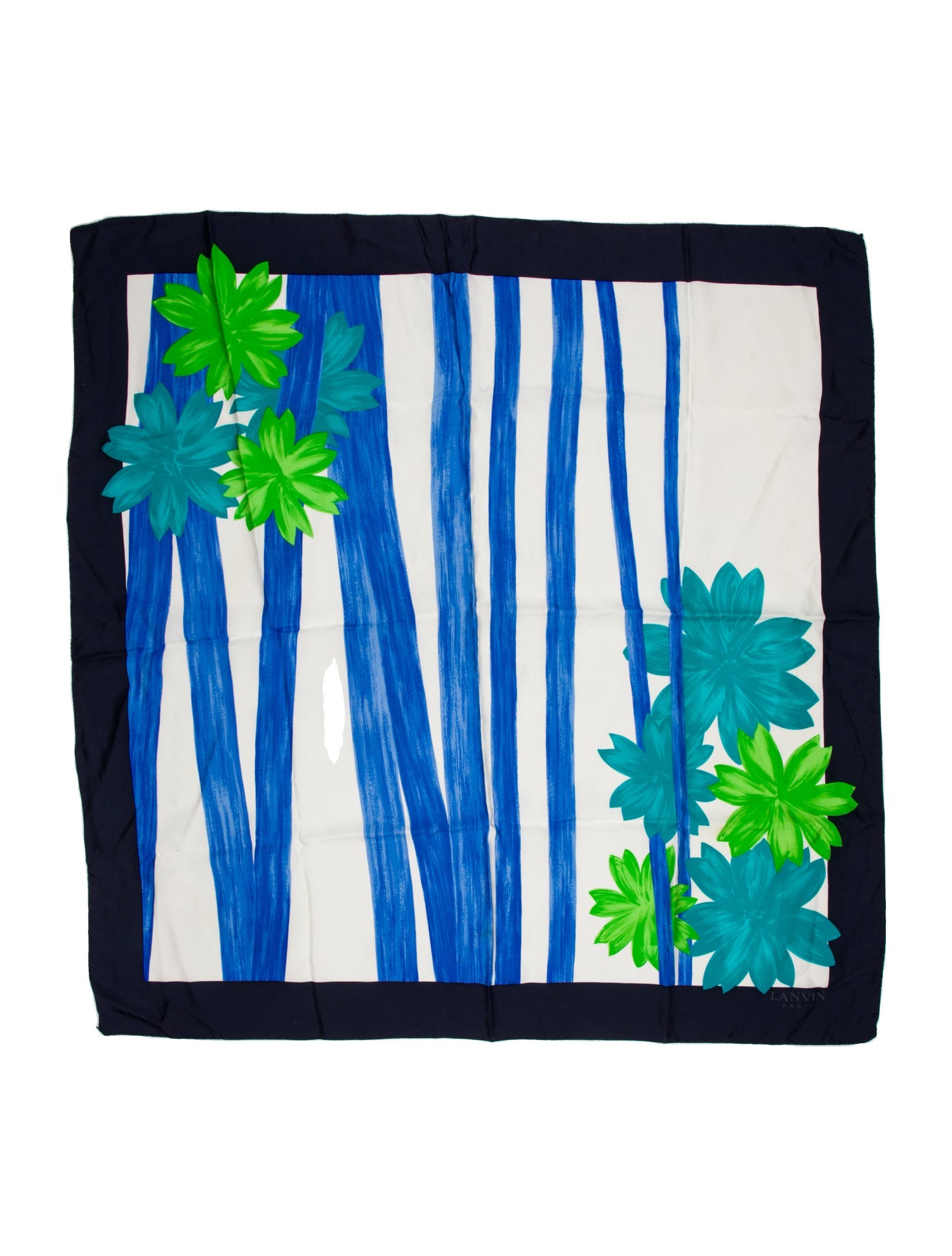 Lanvin Silk Printed Scarf