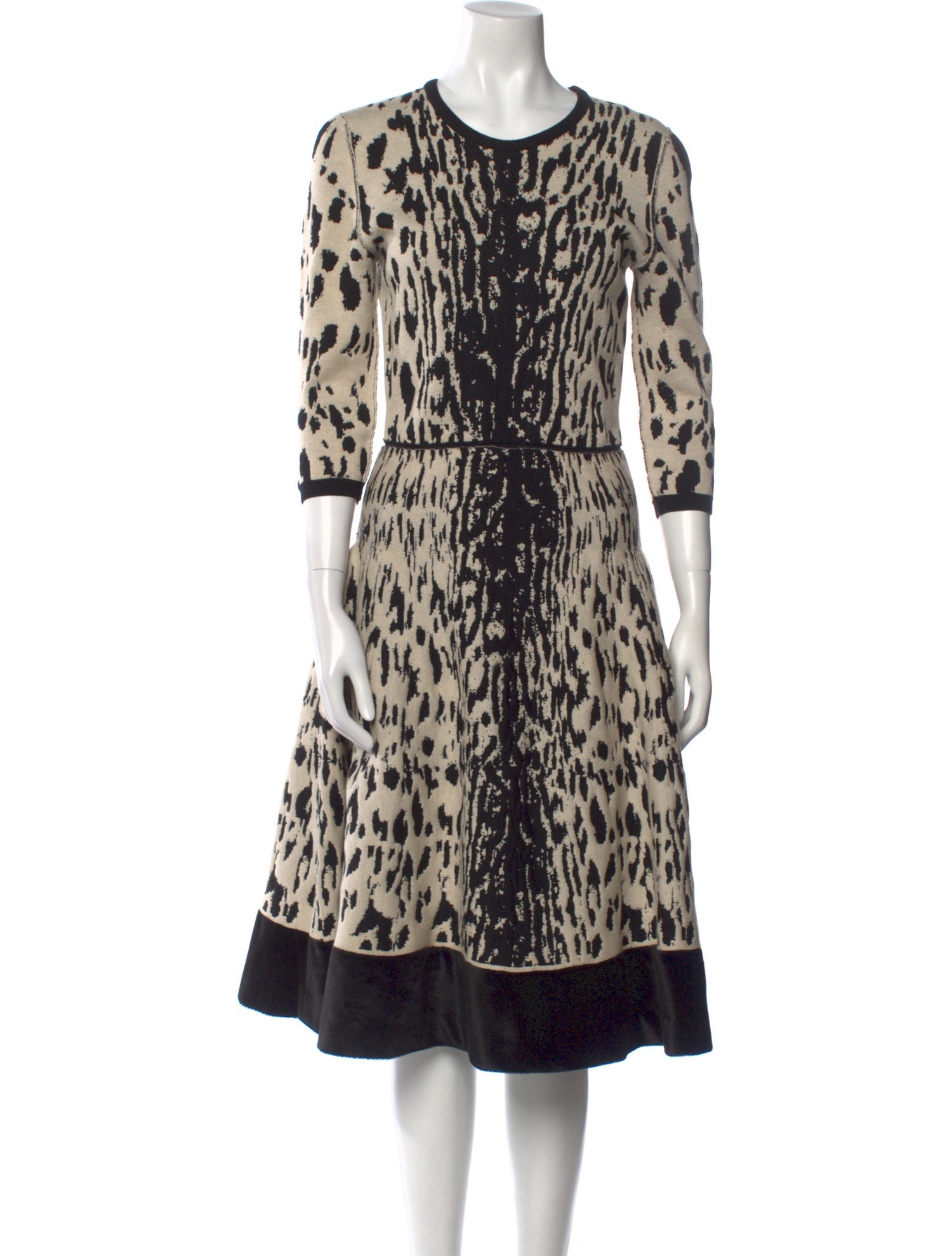 Lanvin Wool Midi Length Dress
