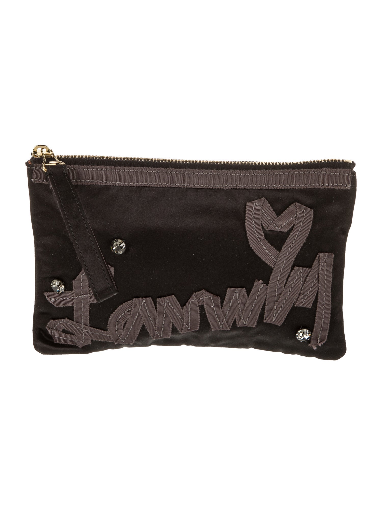 Lanvin Satin Clutch