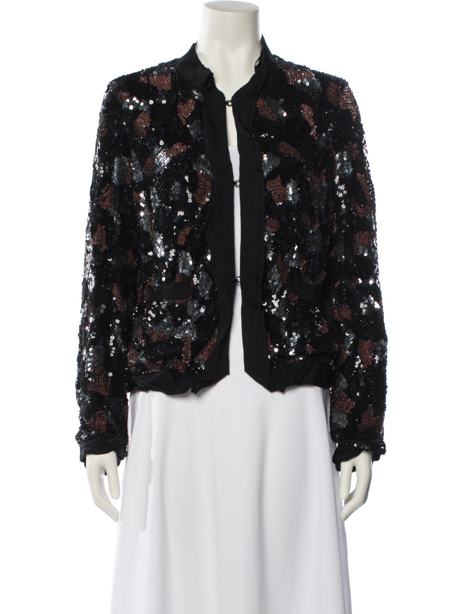 Lanvin Sequin Printed Evening Jacket