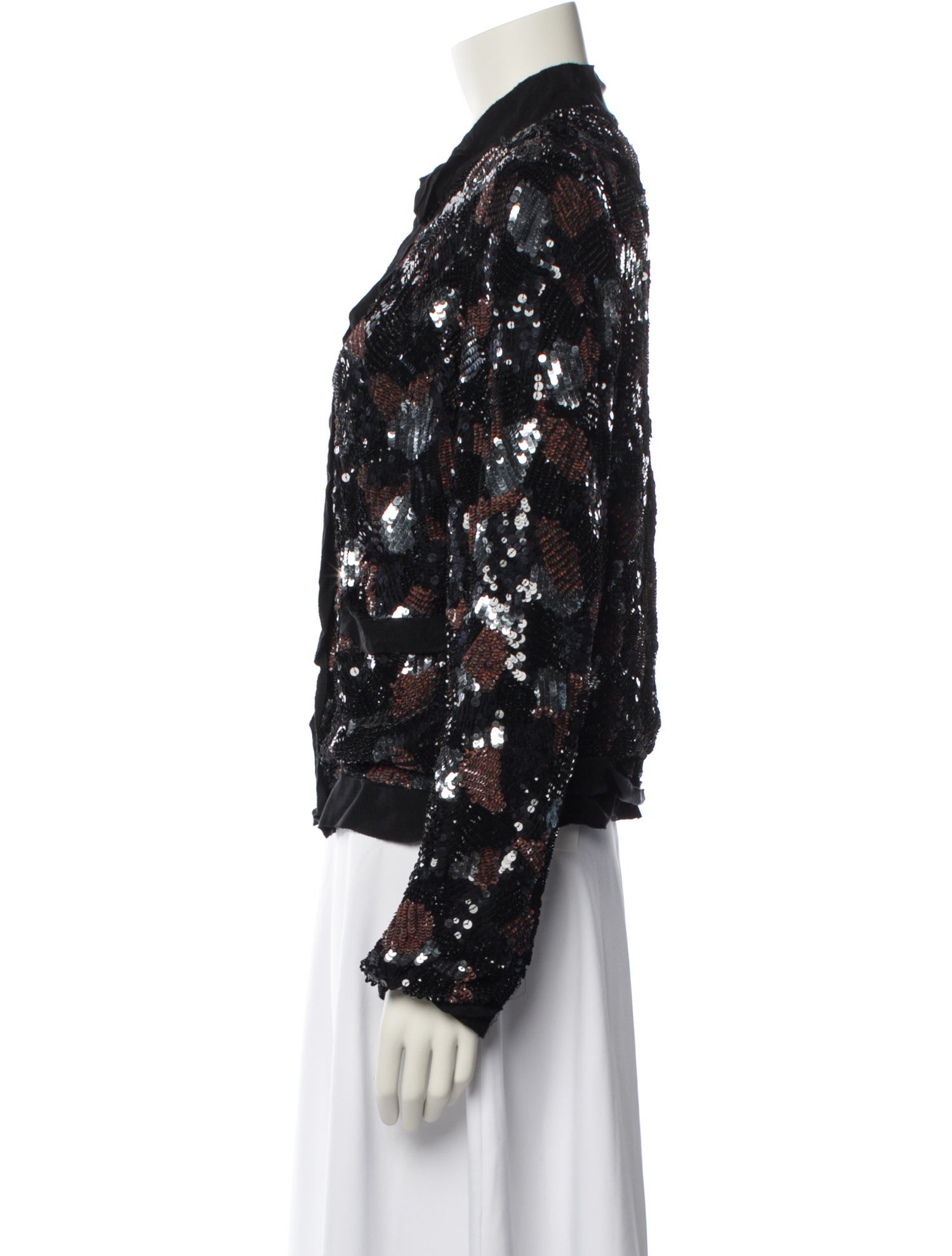 Lanvin Sequin Printed Evening Jacket