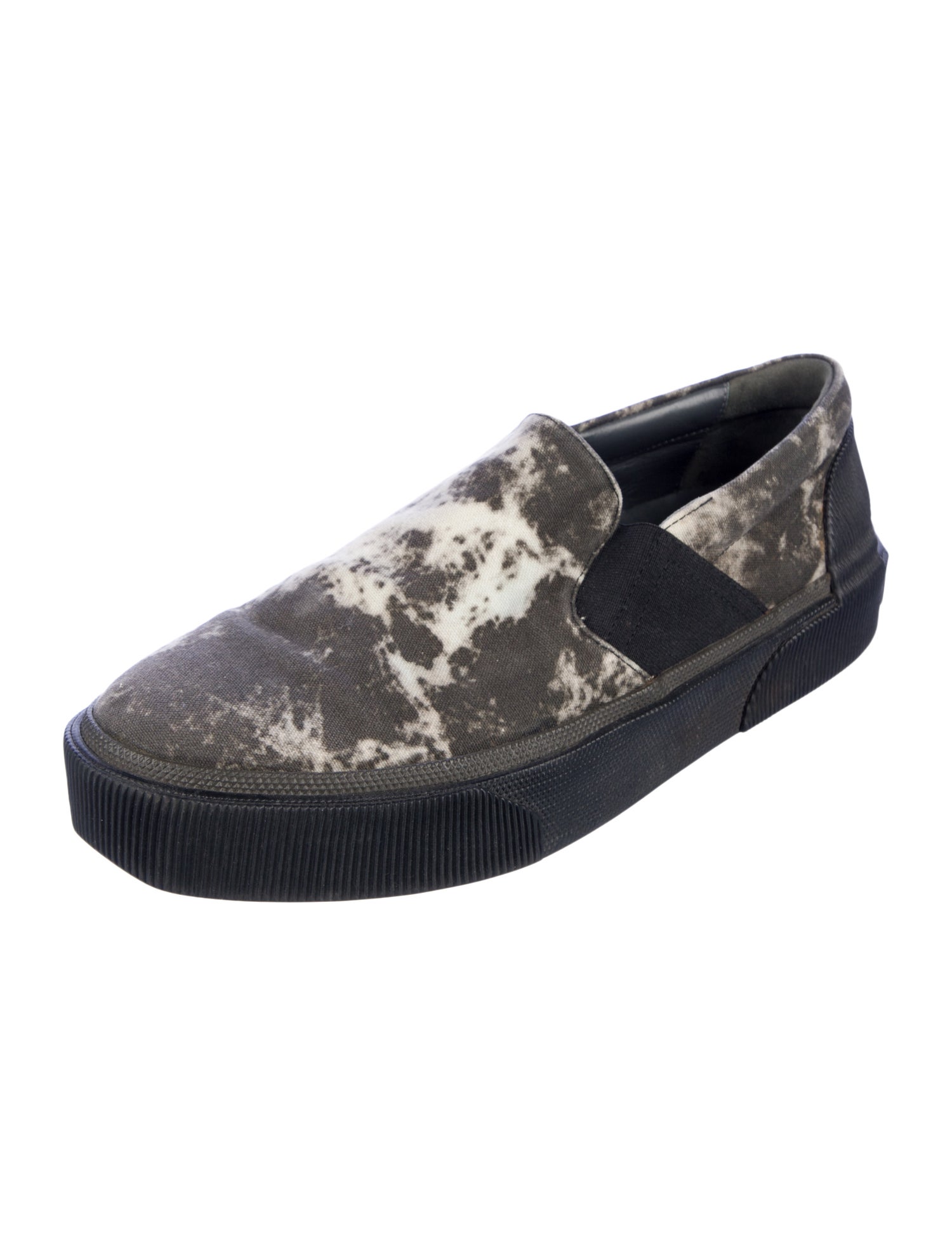 Lanvin Canvas Printed Sneakers