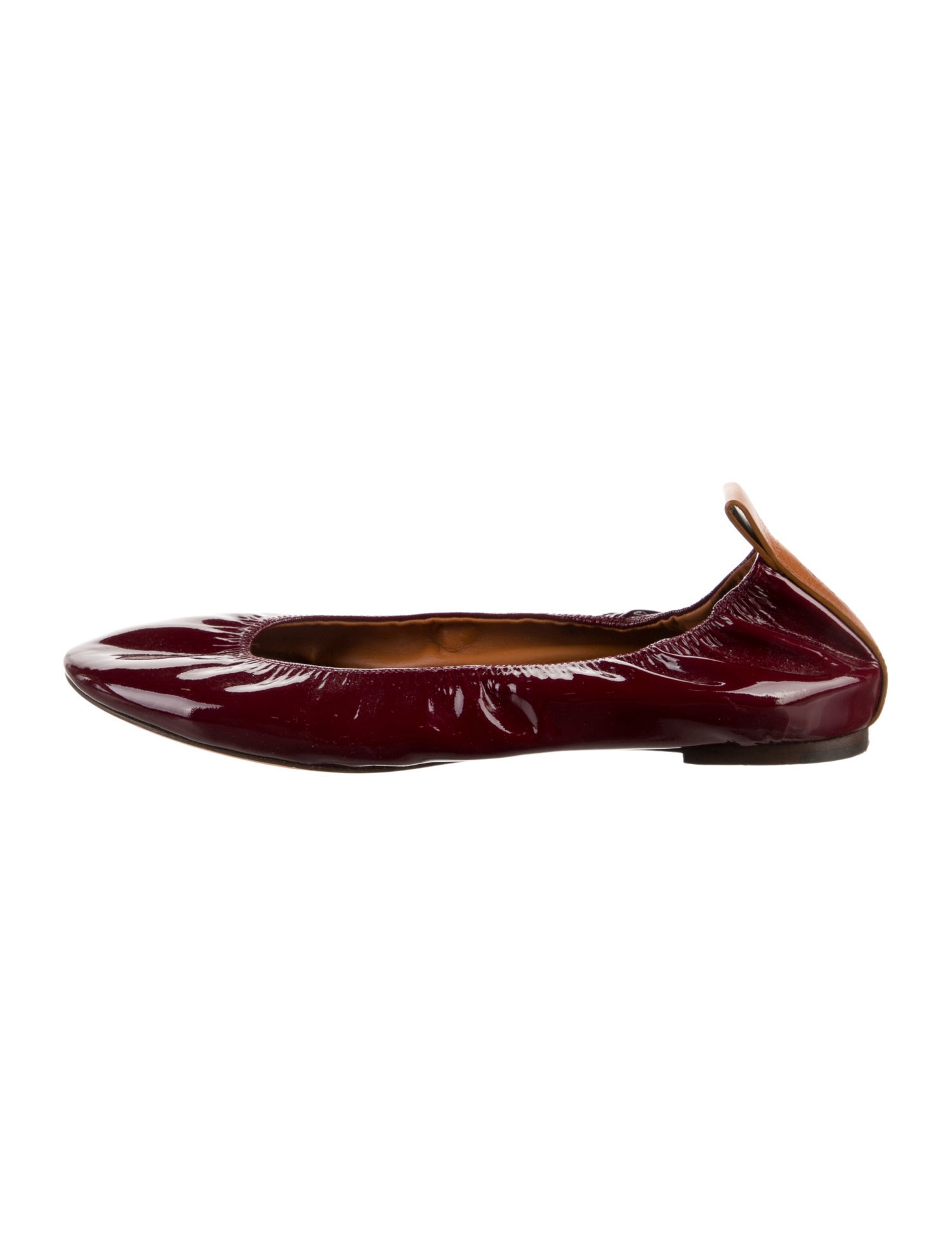 Lanvin Patent Leather Ballet Flats