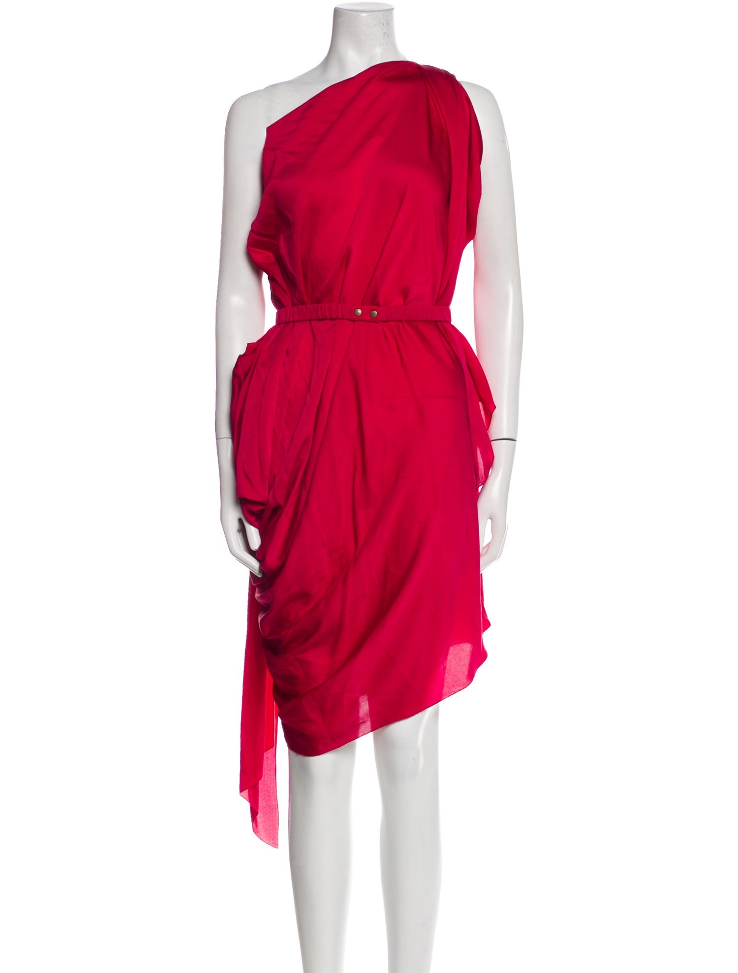 Lanvin Silk Midi Length Dress