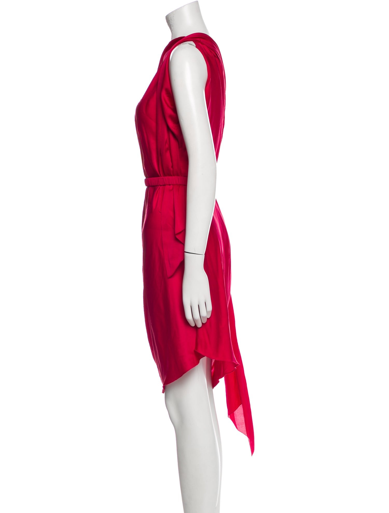 Lanvin Silk Midi Length Dress