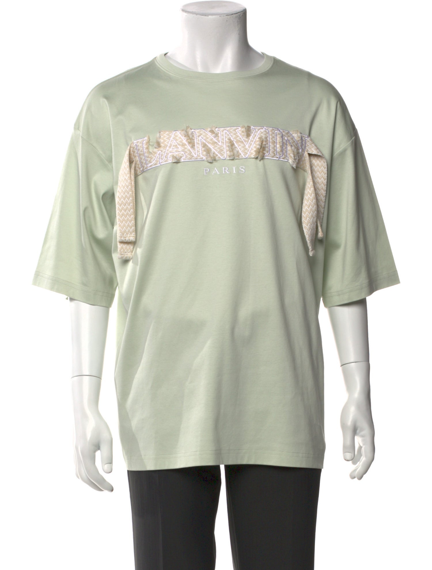 Lanvin Graphic Print Three-Quarter Sleeve Shirt
