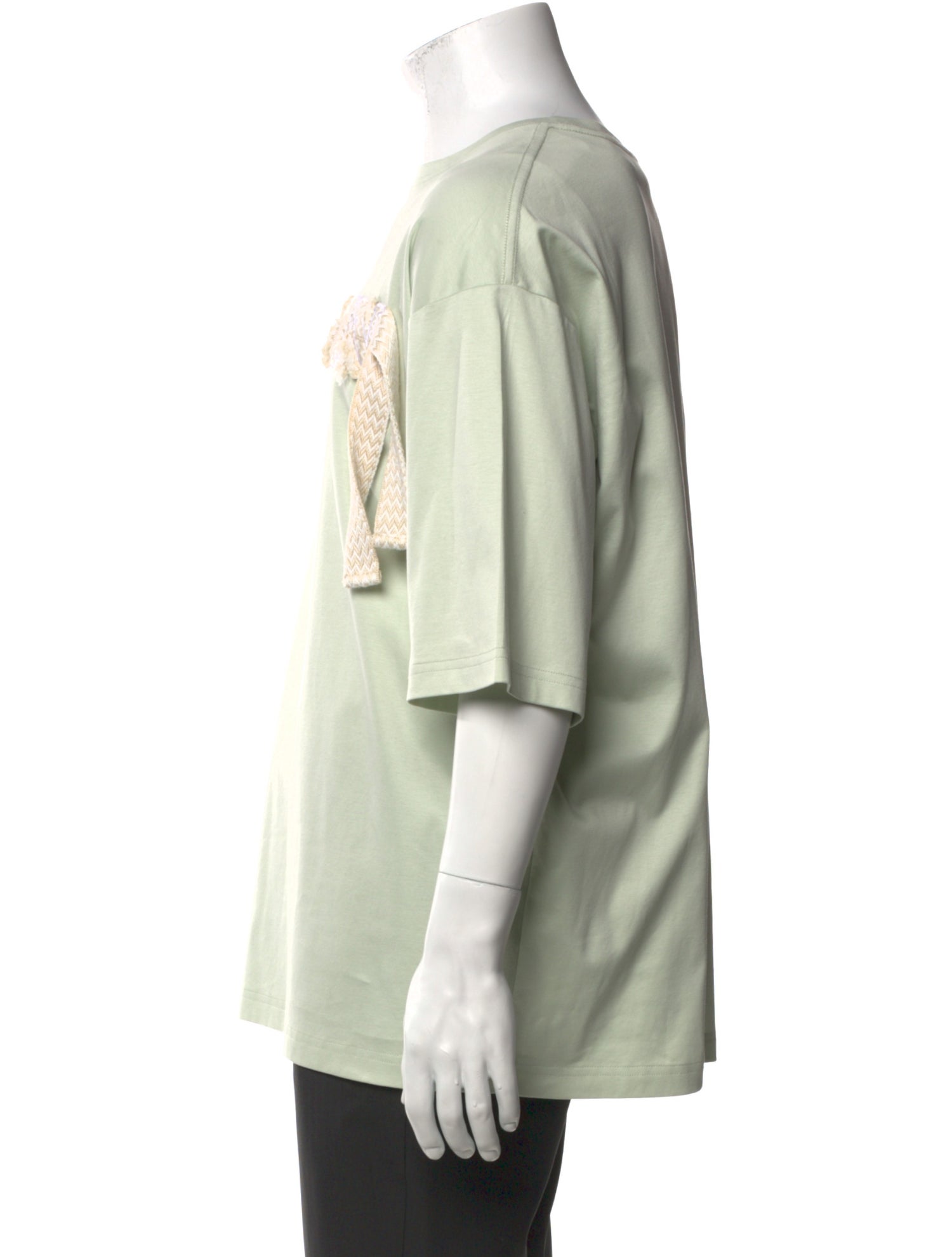 Lanvin Graphic Print Three-Quarter Sleeve Shirt