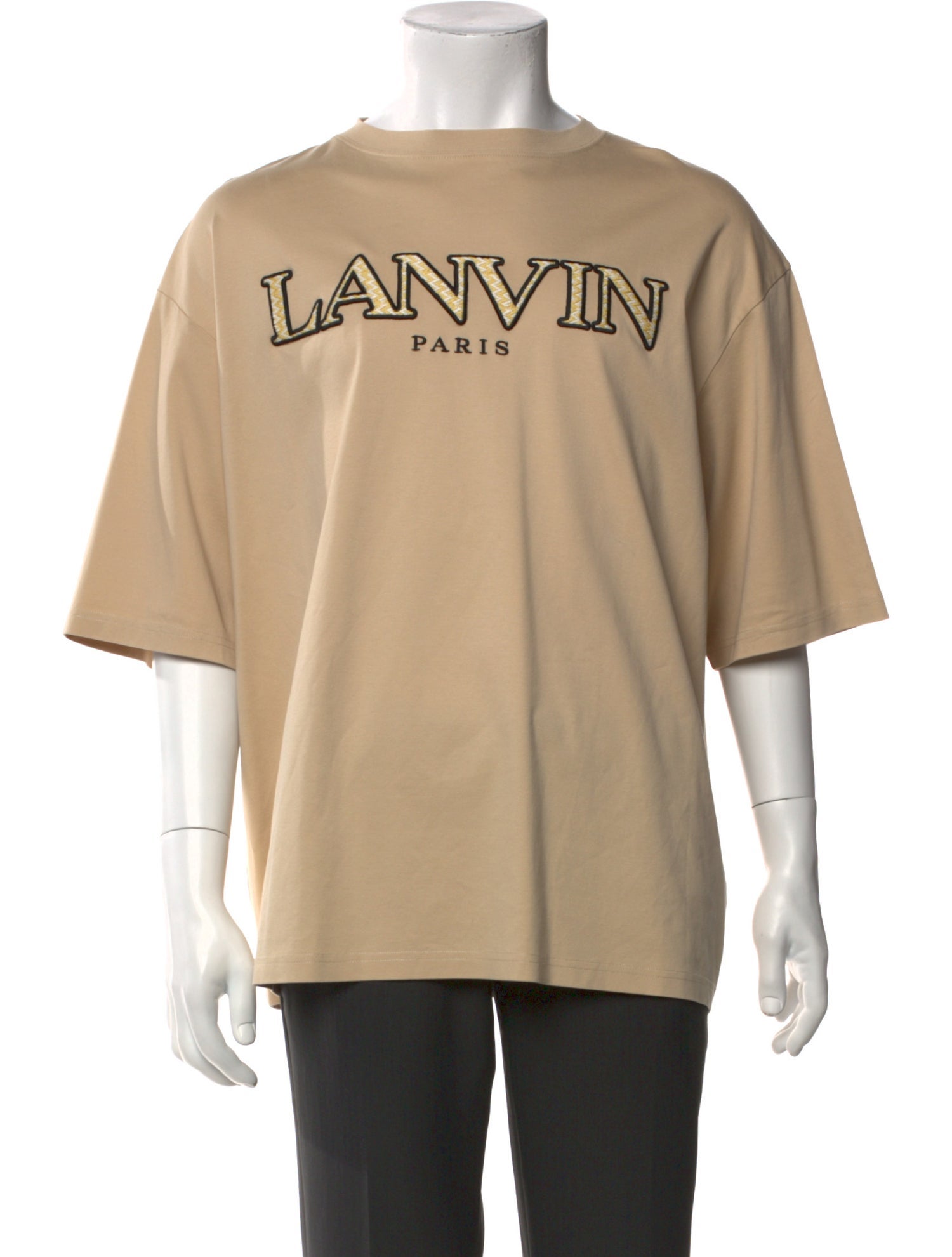 Lanvin Graphic Print Three-Quarter Sleeve Shirt