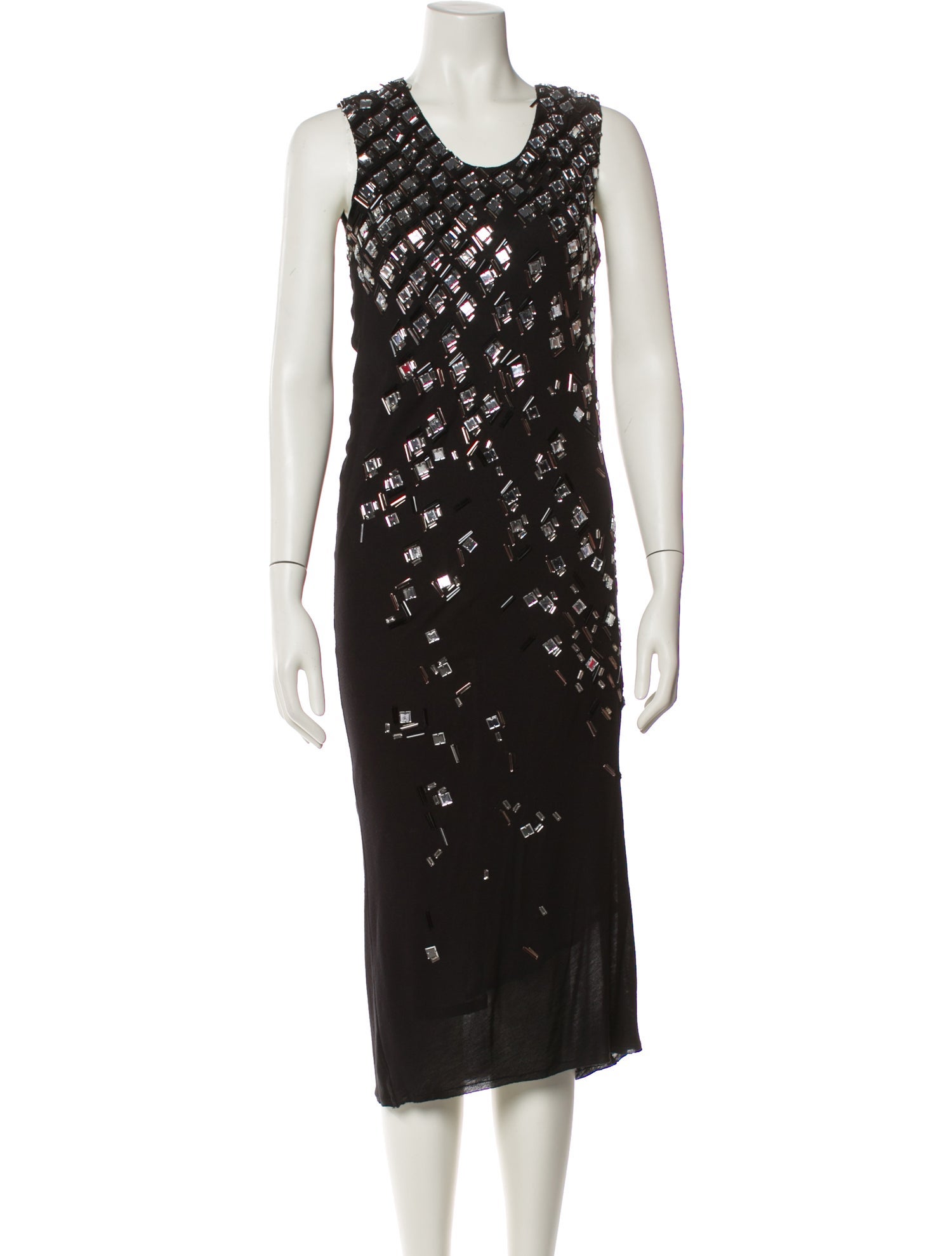 Lanvin Printed Midi Length Dress