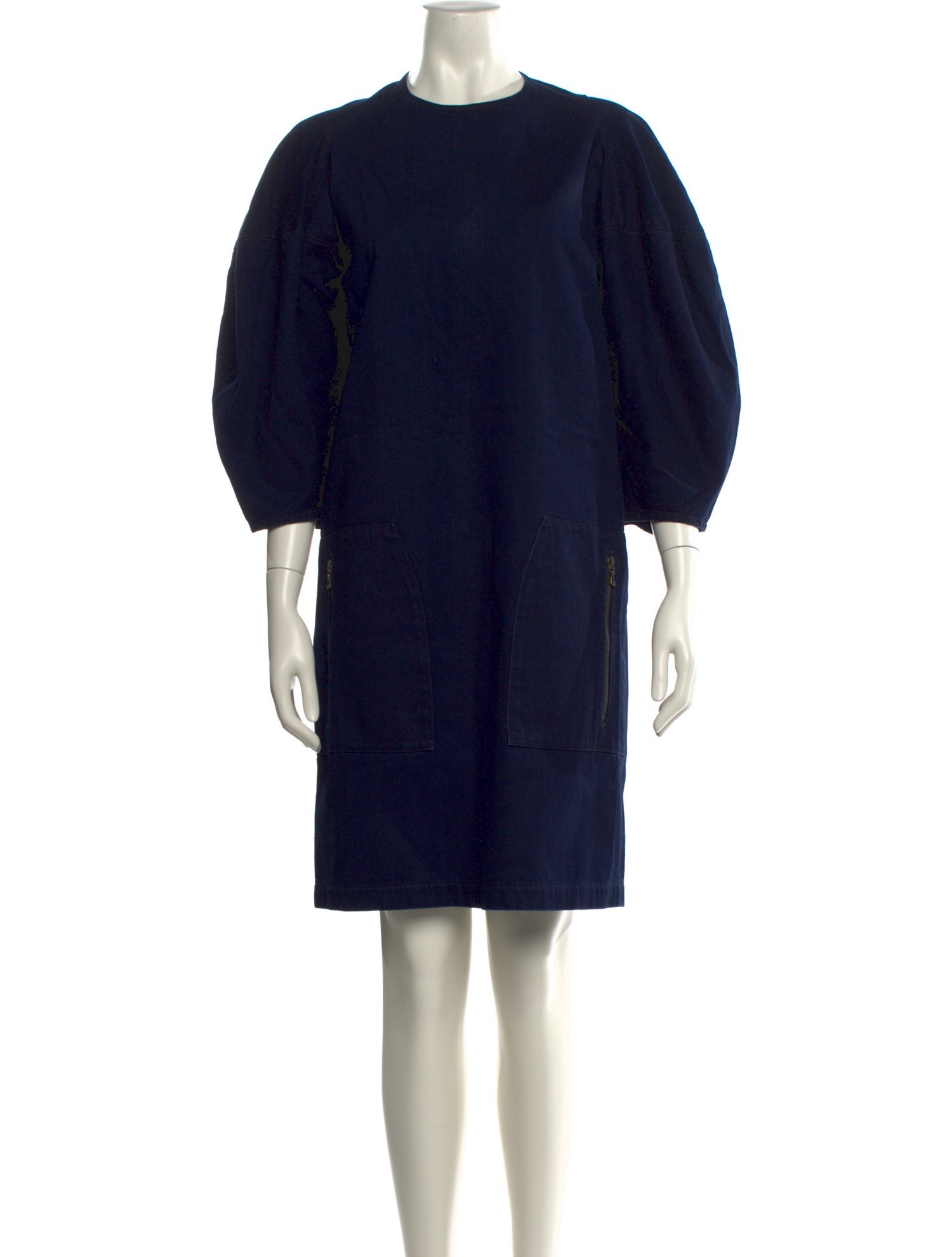 Lanvin Crew Neck Knee-Length Dress