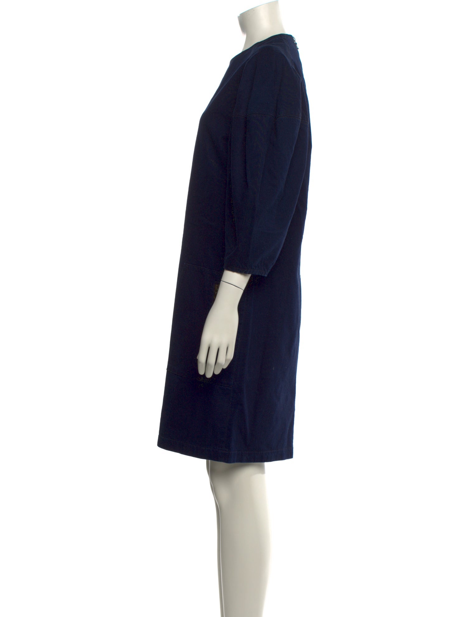 Lanvin Crew Neck Knee-Length Dress