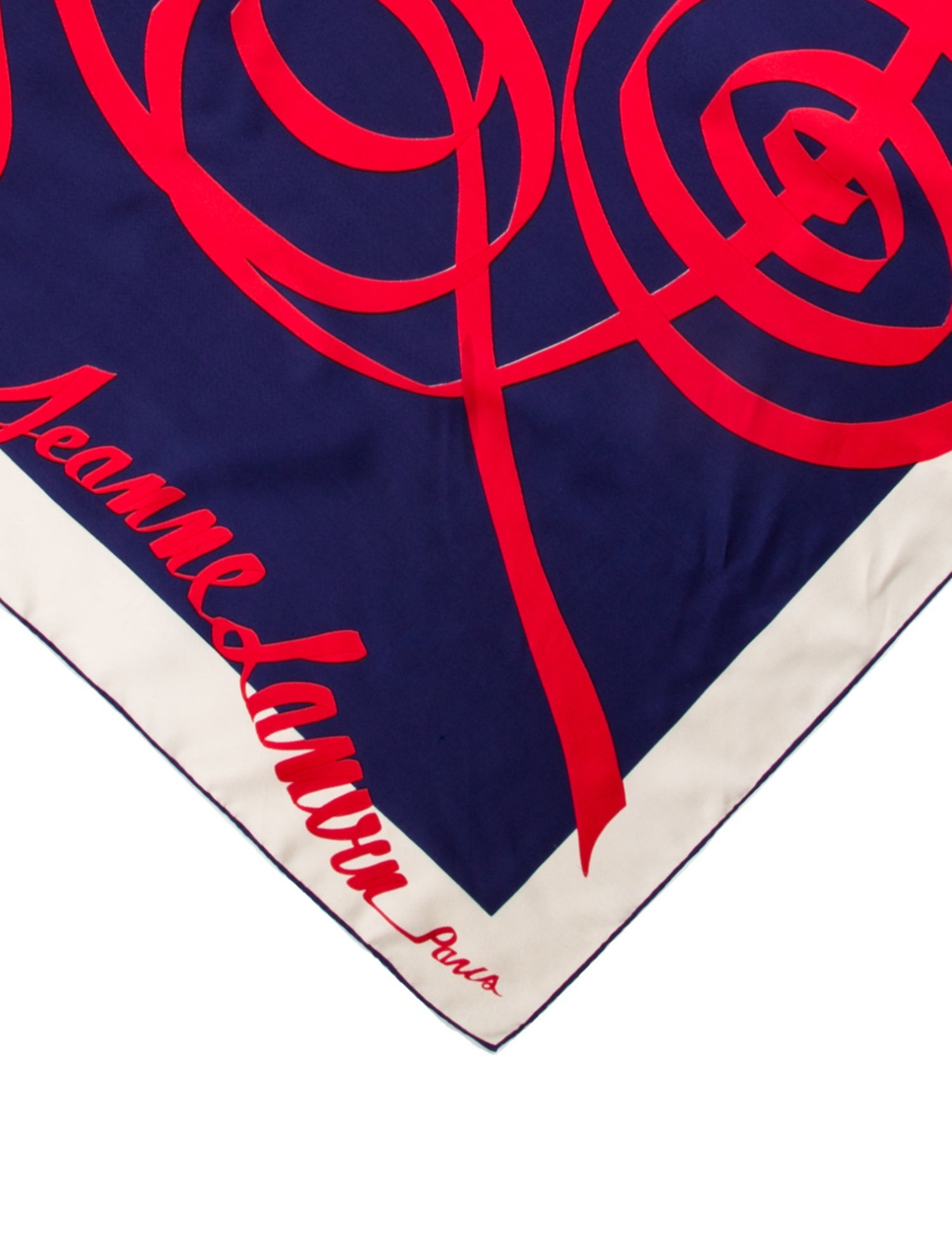 Lanvin Silk Printed Scarf