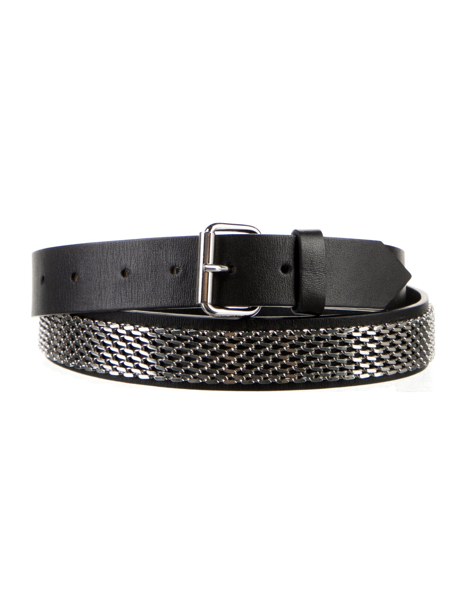 Lanvin Skinny Leather Belt Kit