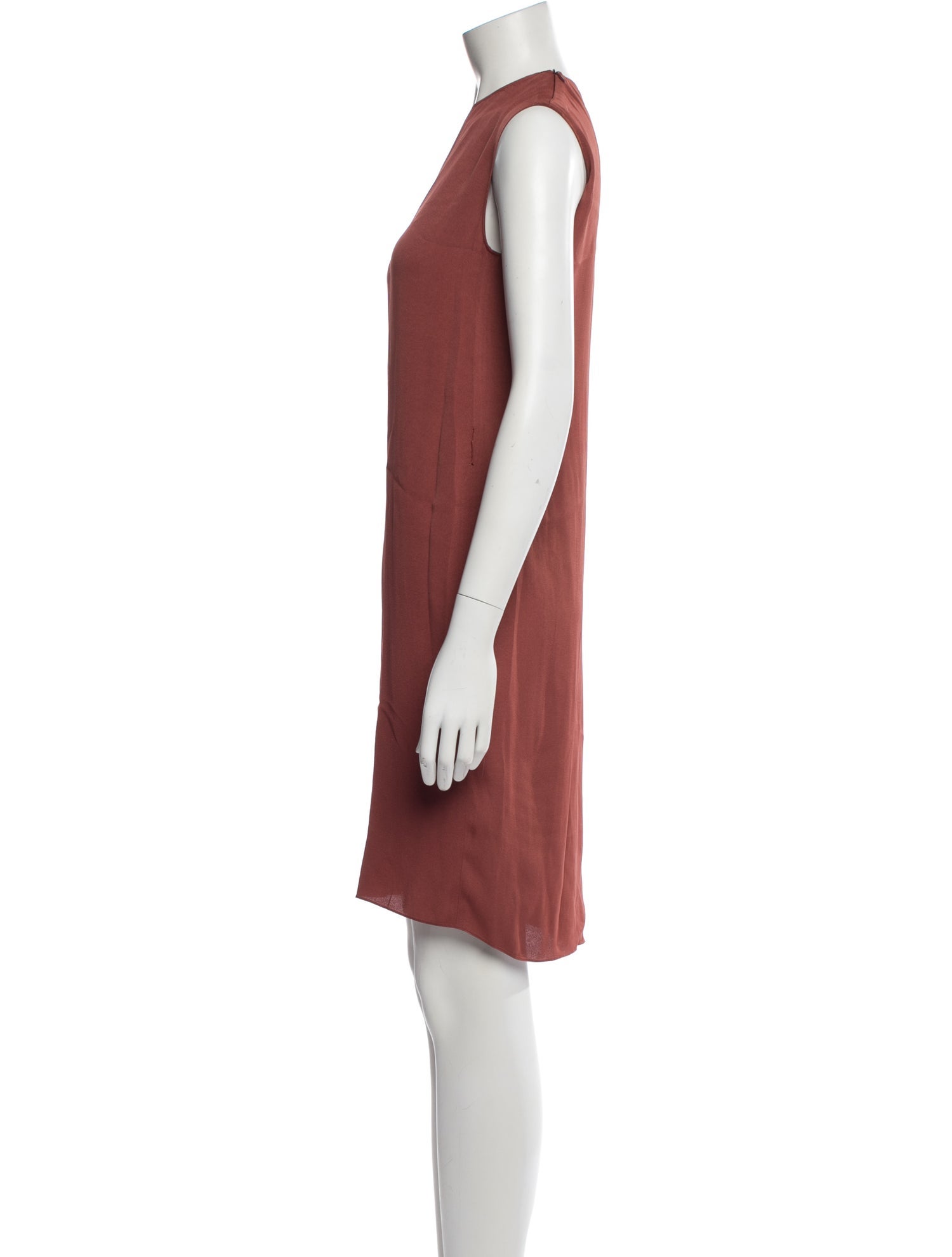 Lanvin Crew Neck Knee-Length Dress