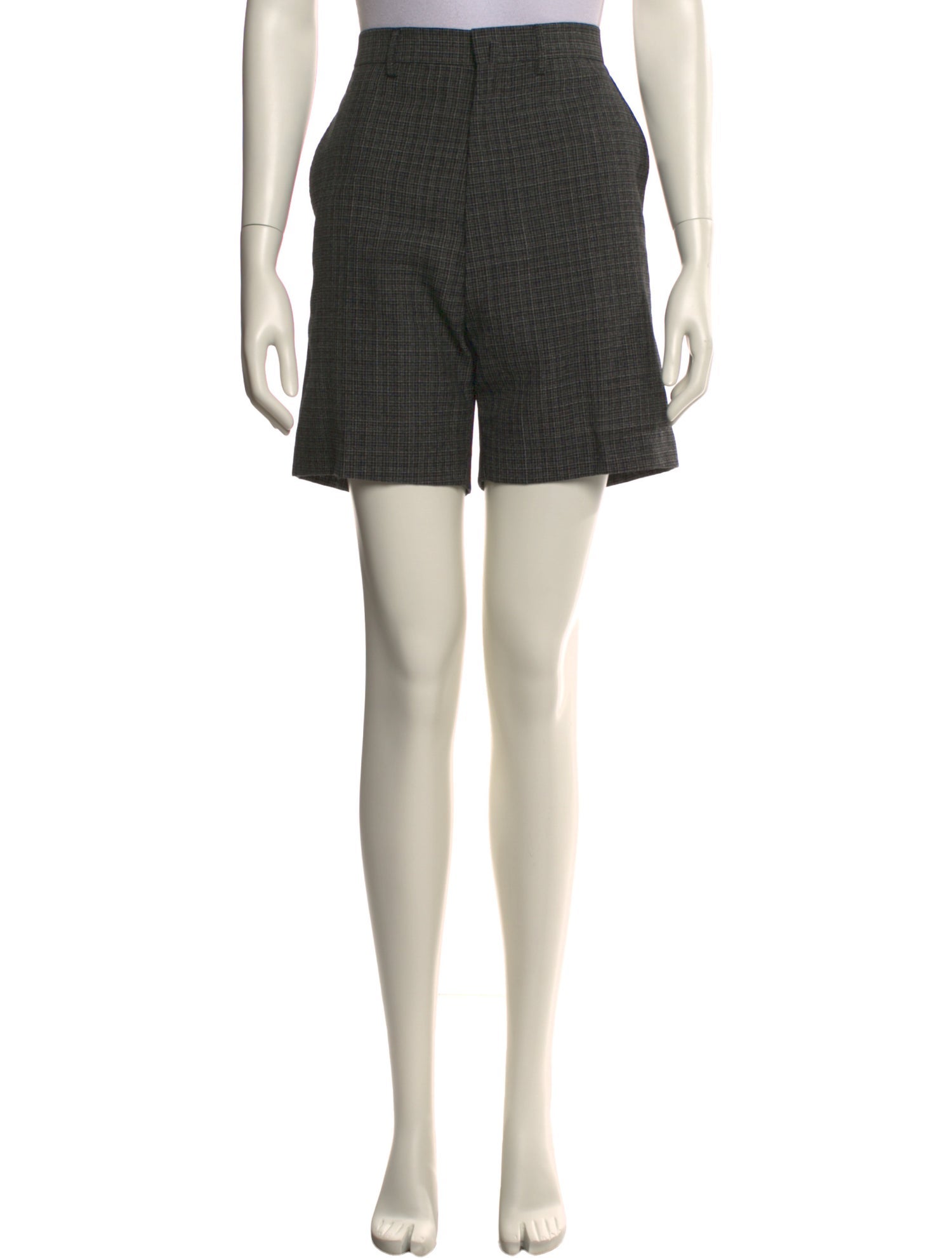 Lanvin Wool Mini Shorts