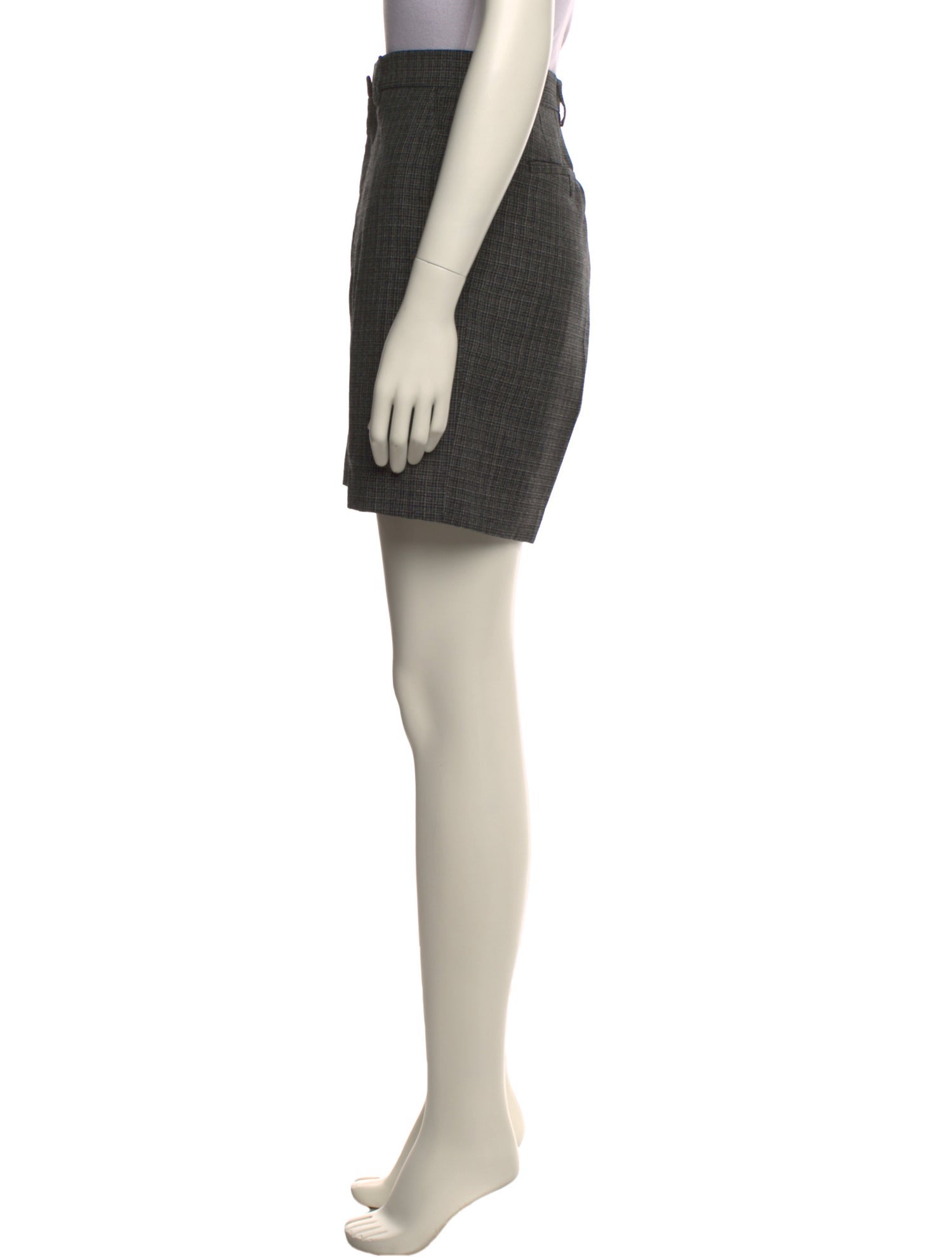 Lanvin Wool Mini Shorts