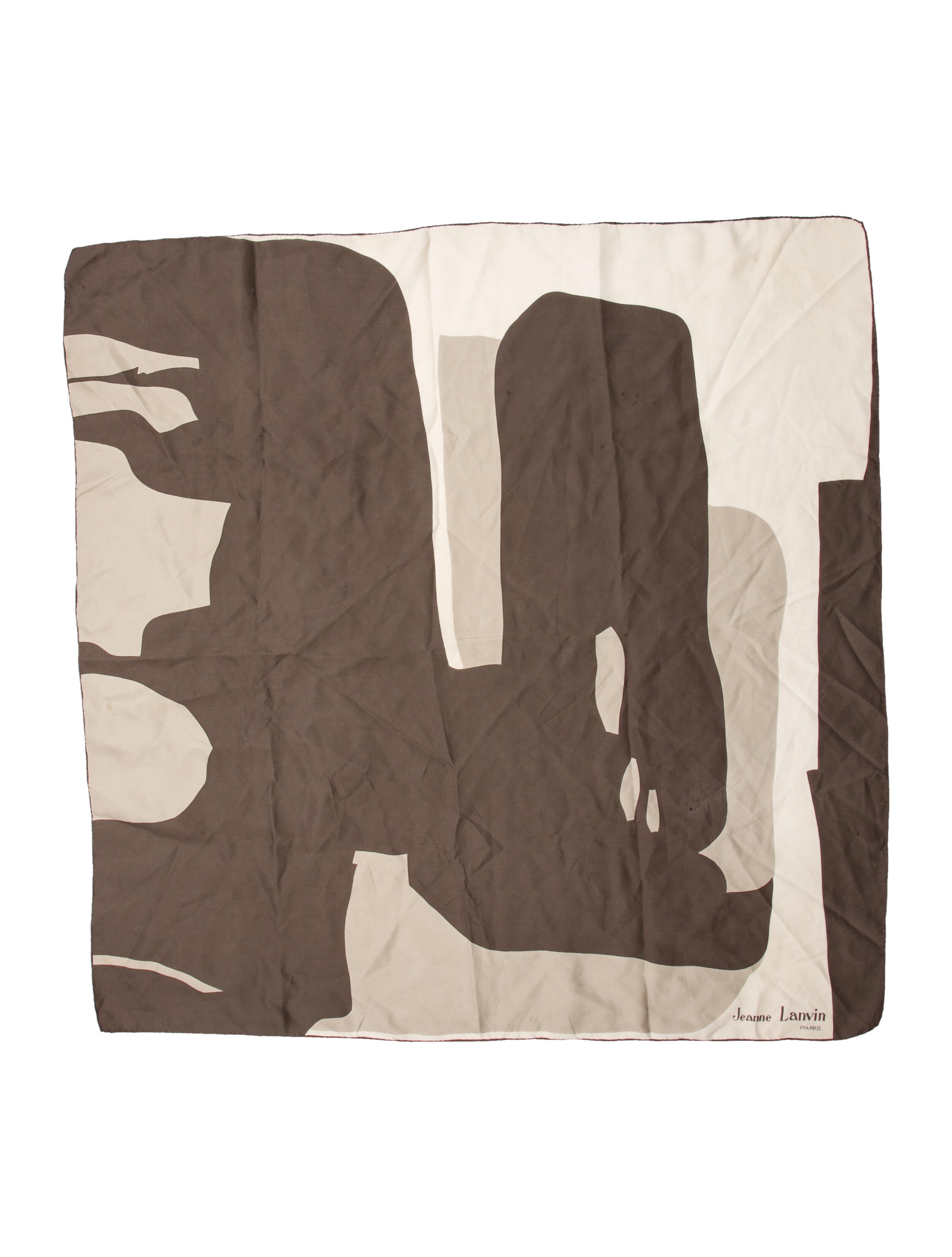 Lanvin Silk Printed Scarf