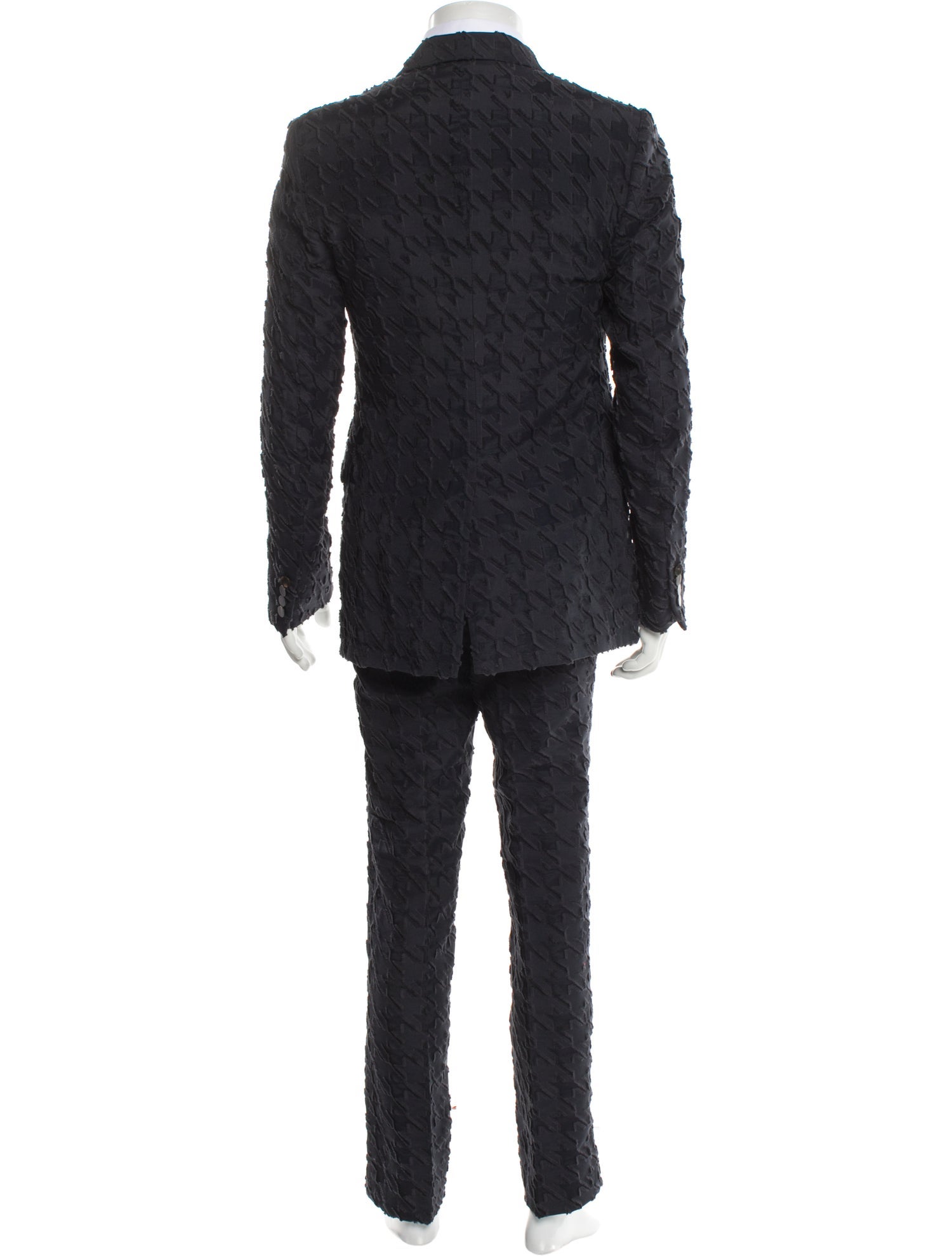 Patterned Two-Piece Suit