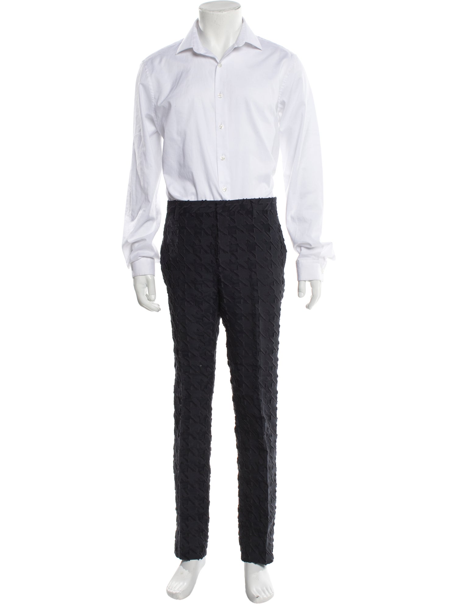 Patterned Two-Piece Suit