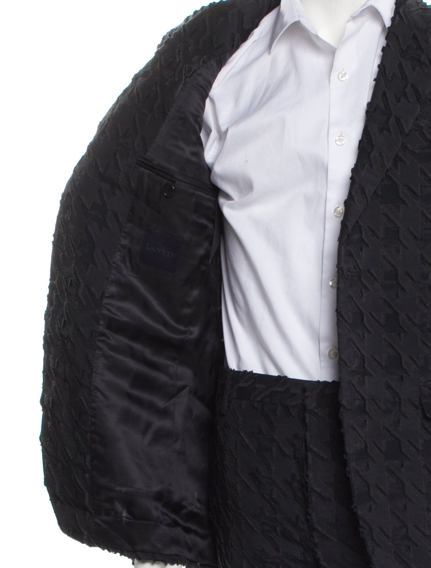 Patterned Two-Piece Suit