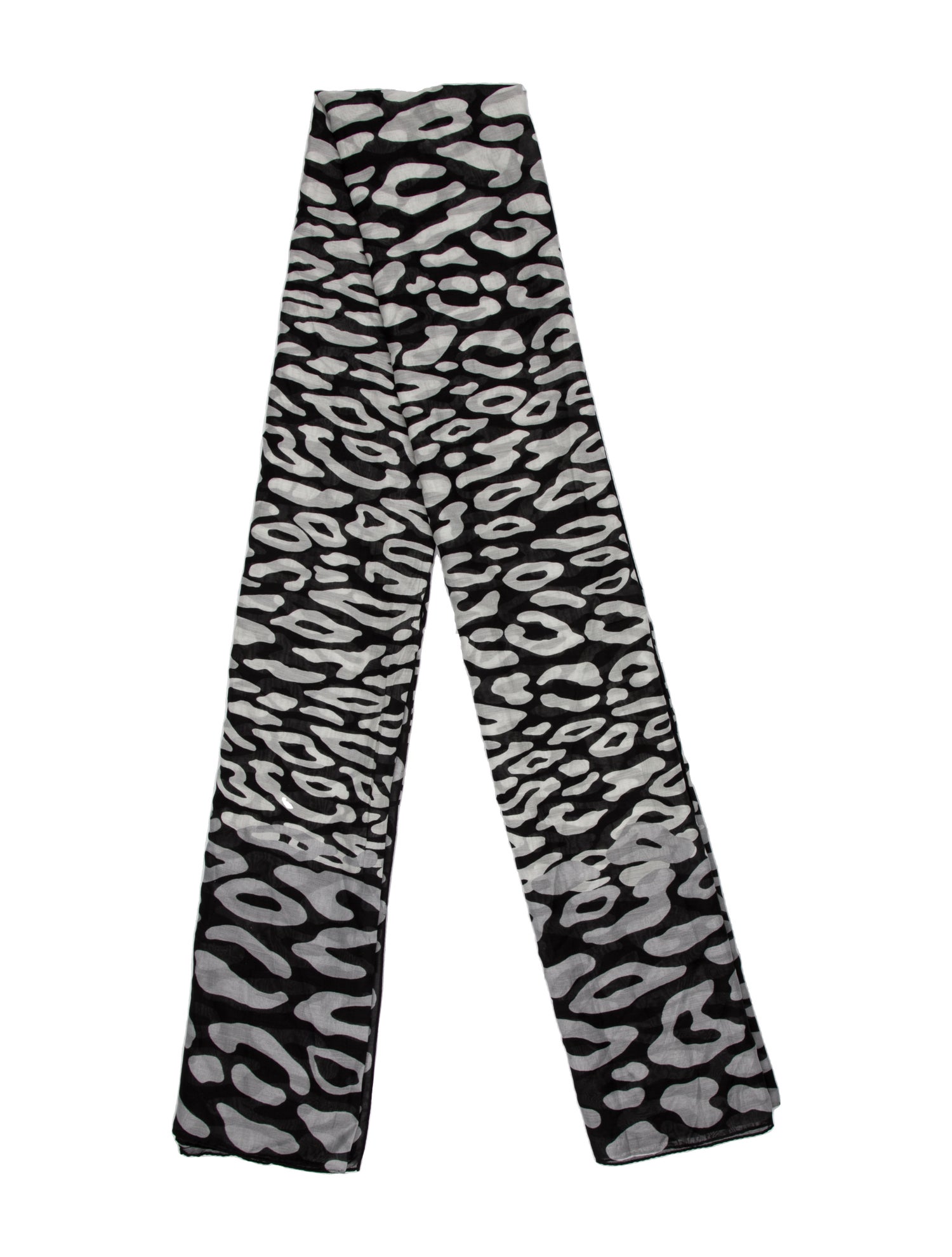 Lanvin Animal Print Scarf