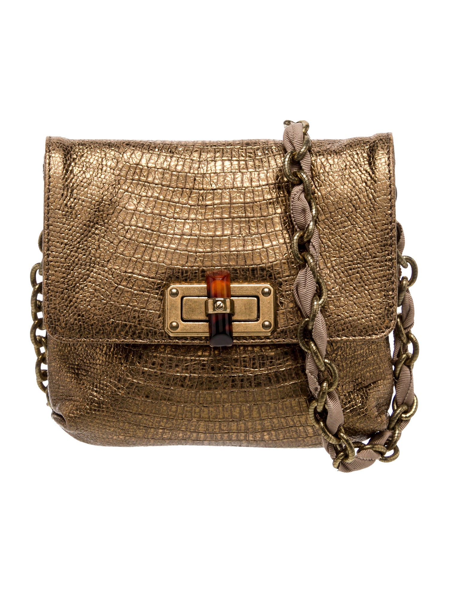 Lanvin Leather Crossbody Bag