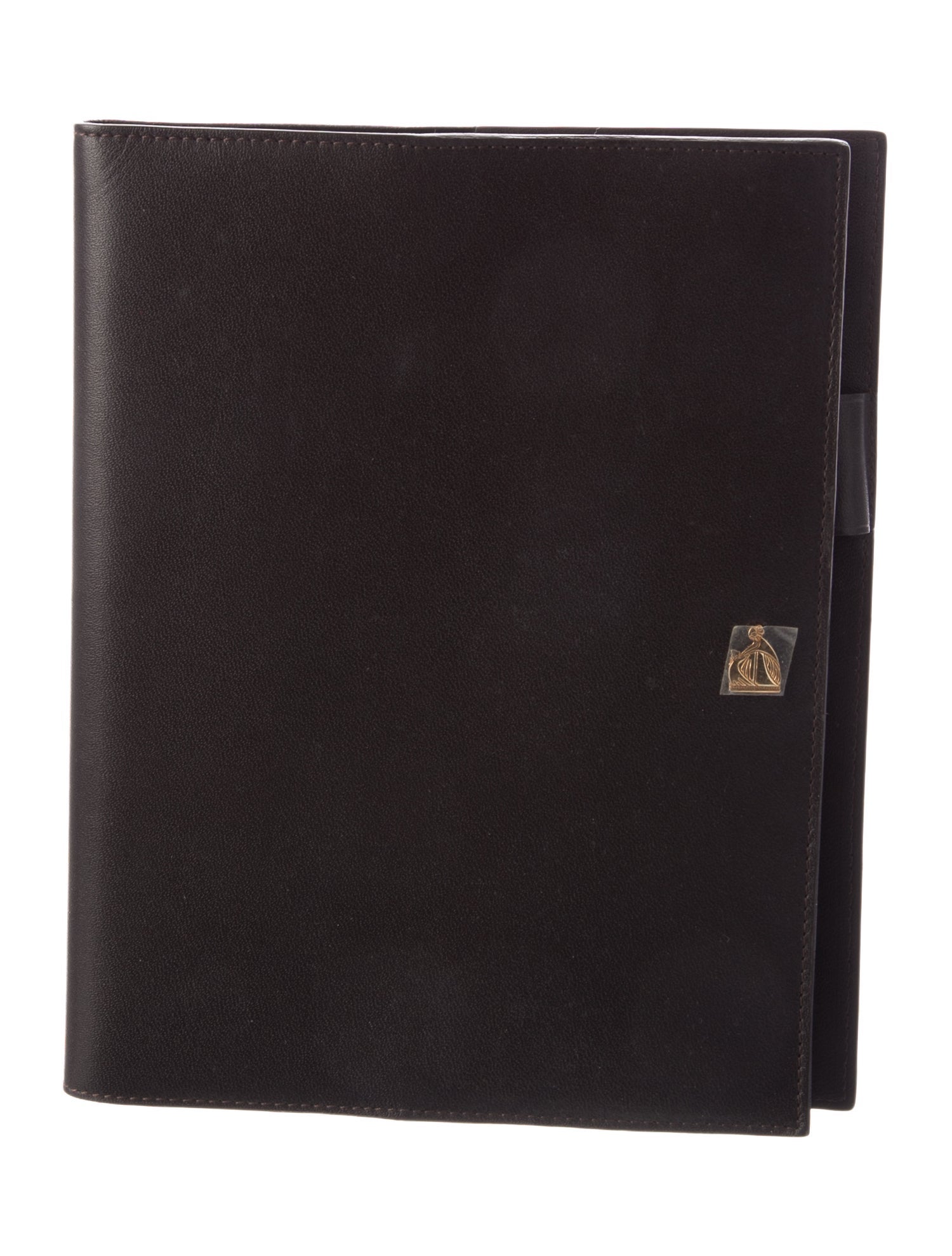 Lanvin Leather Notebook Cover