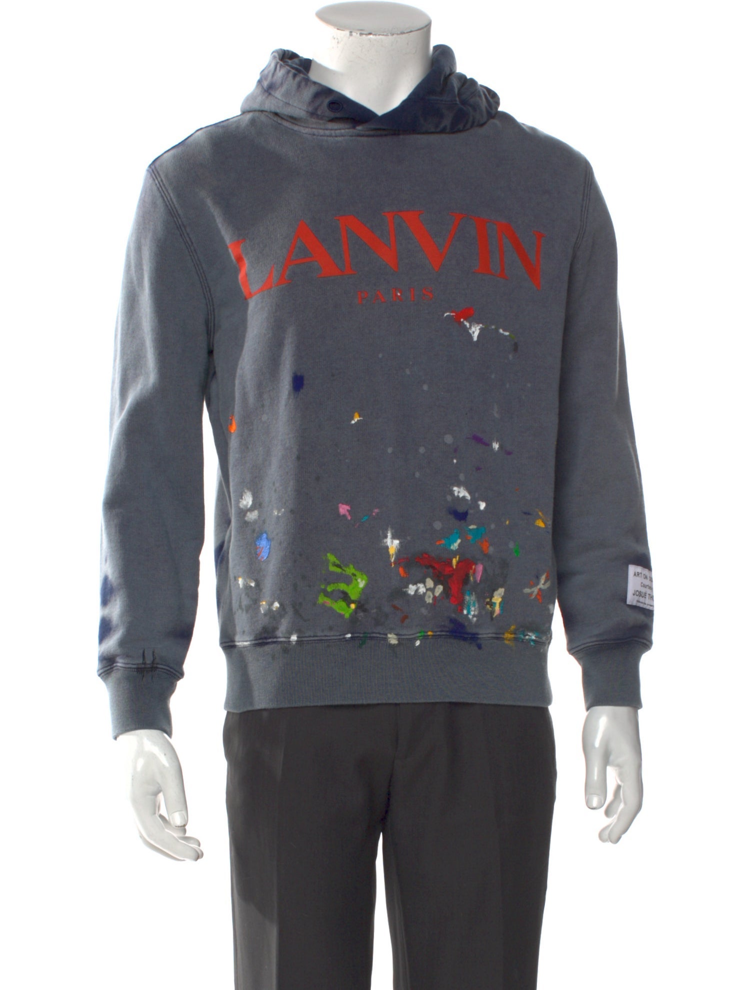 Lanvin x Gallery Dept. Graphic Print Crew Neck Hoodie